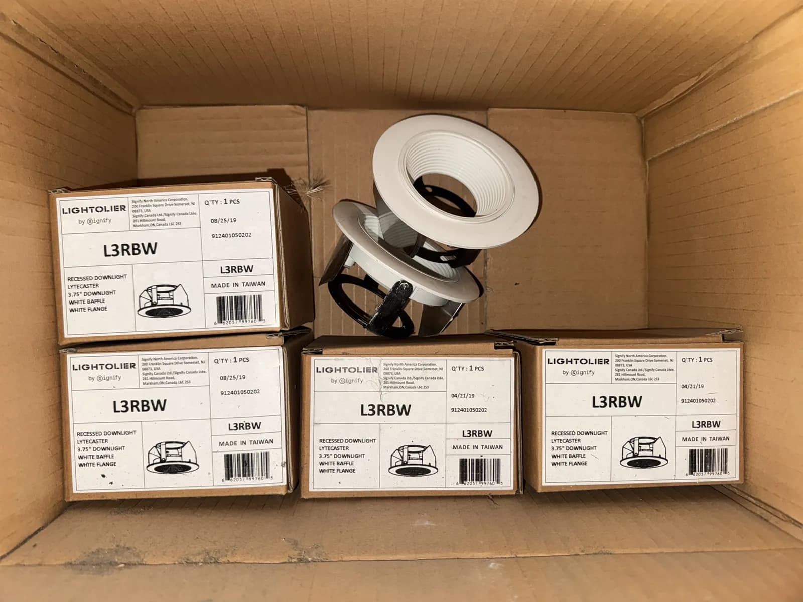 Bulk Lot: Assorted Recessed Lighting Fixtures, photo 2 of 9