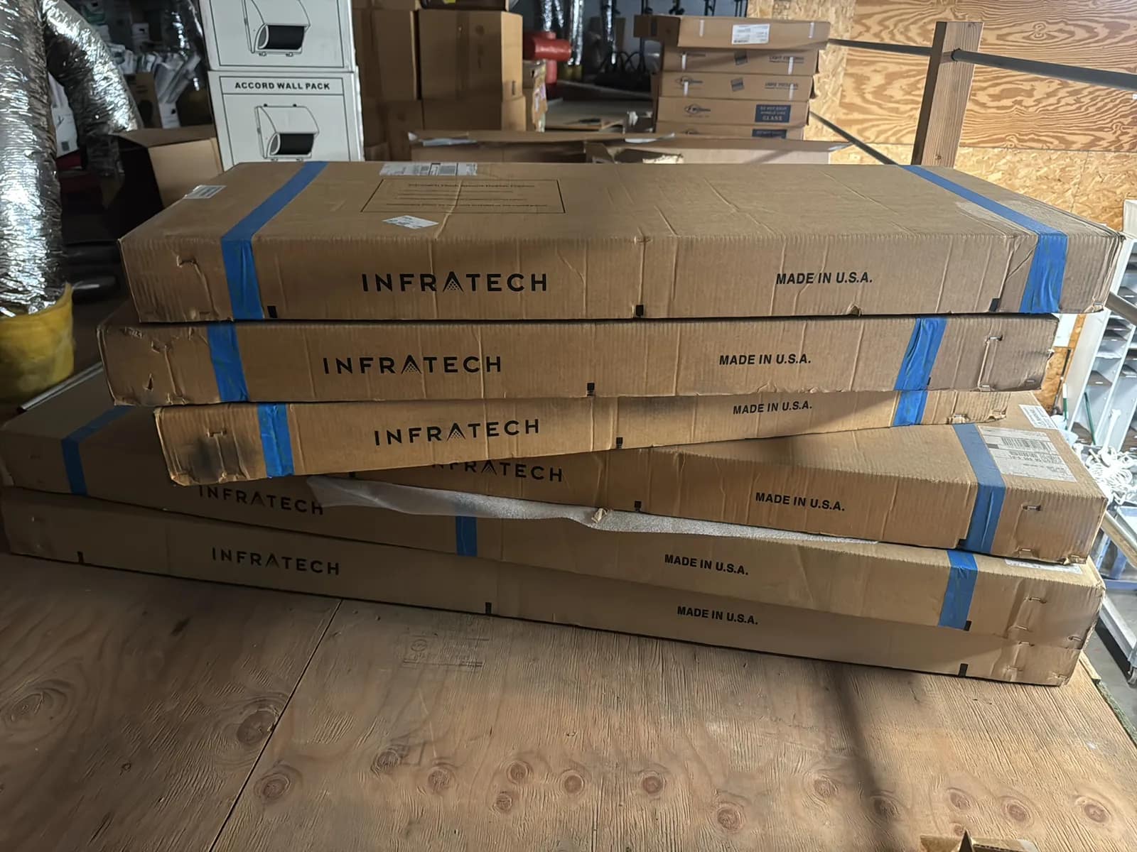 (6) Infratech Flush Mounted Heater Frames, photo 4 of 4
