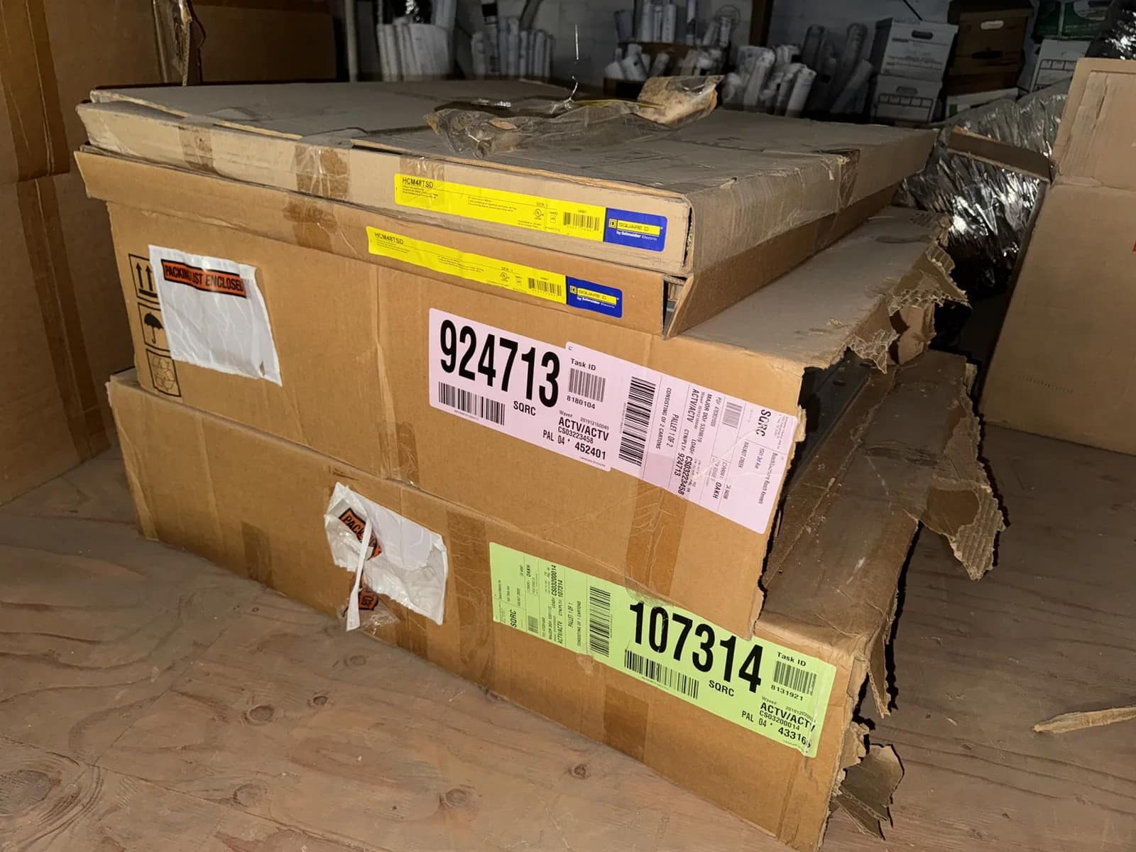 (2) Electrical Panel Boxes With 48” Attachable Doors, photo 2 of 10