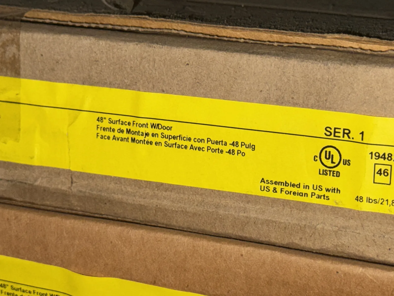 (2) Electrical Panel Boxes With 48” Attachable Doors, photo 4 of 10