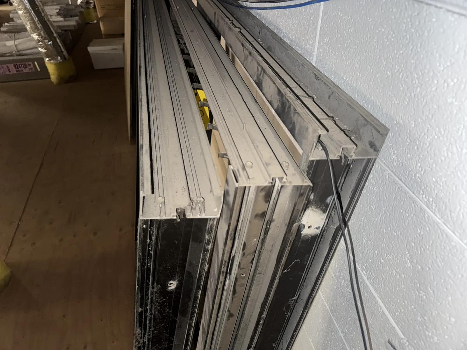 (3) Heavy Duty 12’x4’x4” Metal Frames, photo 3 of 8