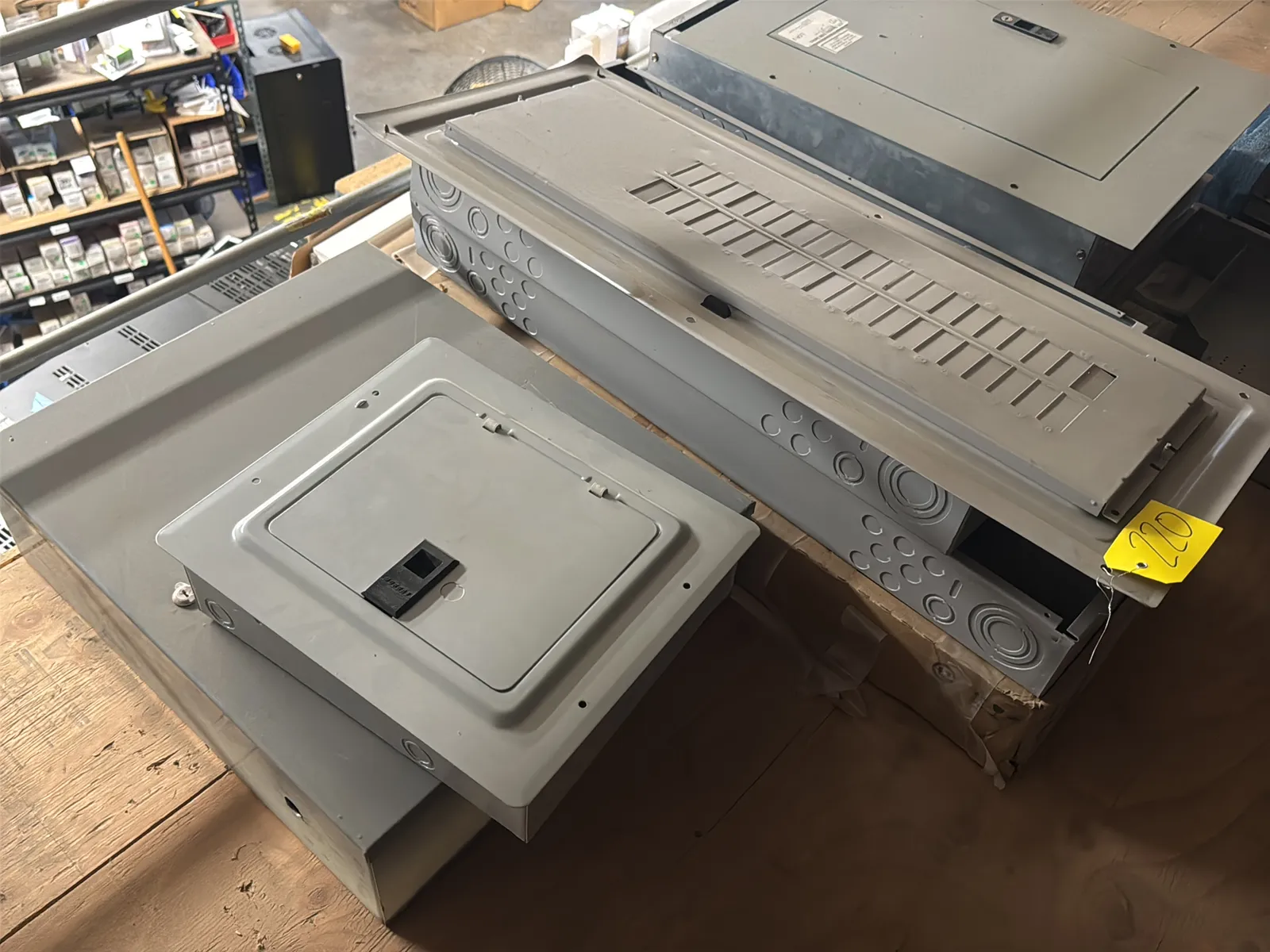 Bulk Lot: (15) Assorted Metal Electrical Boxes, photo 7 of 12