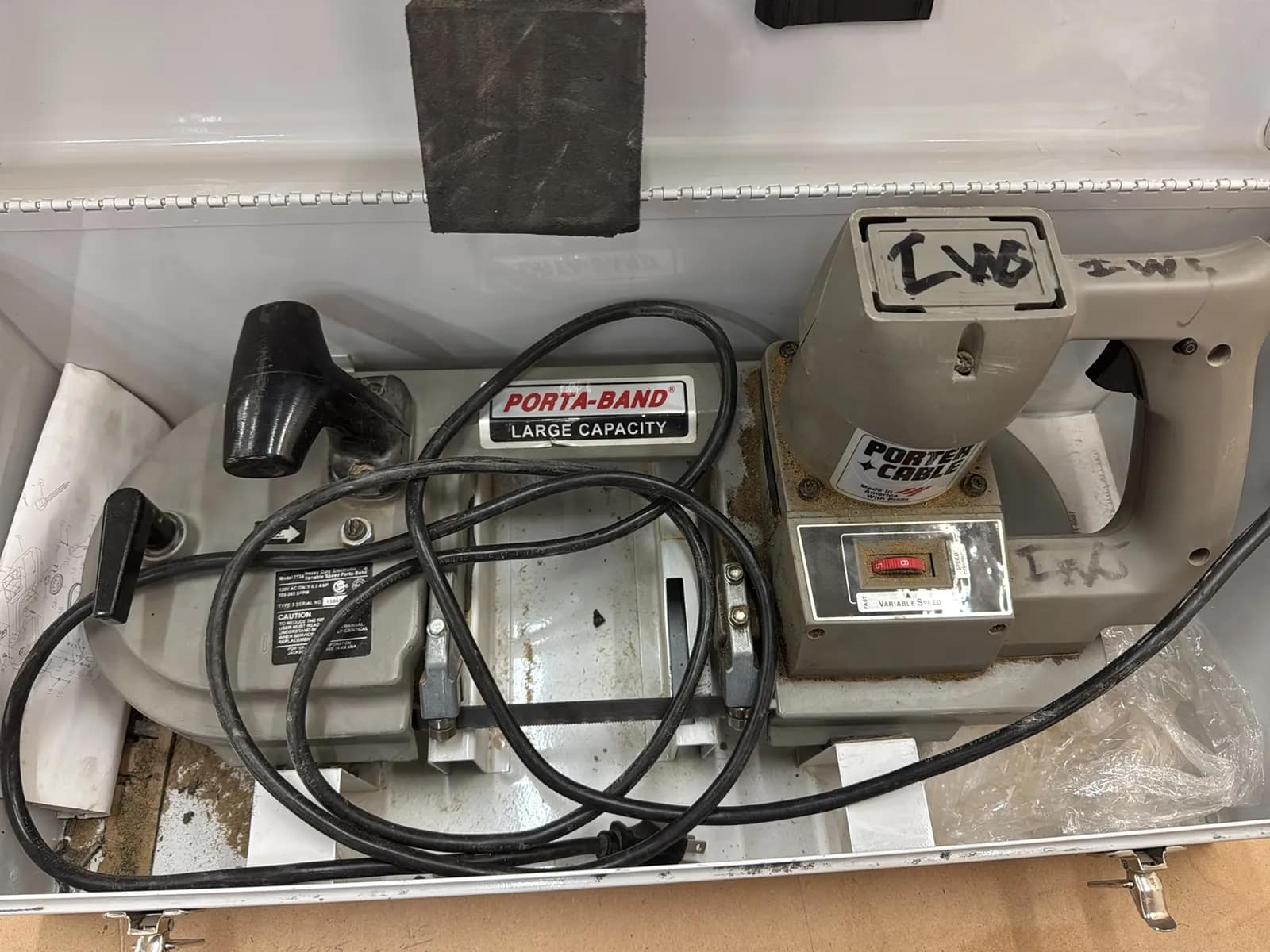 Porter Cable Porta Band 7724 Portable Band Saw, photo 4 of 6