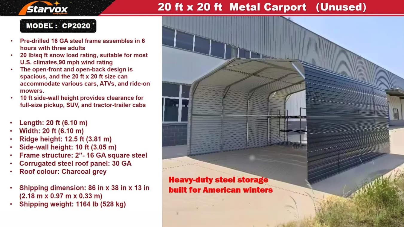 2026-starvox-cp2020-20x20-metal-garage-unused-mu68srt0