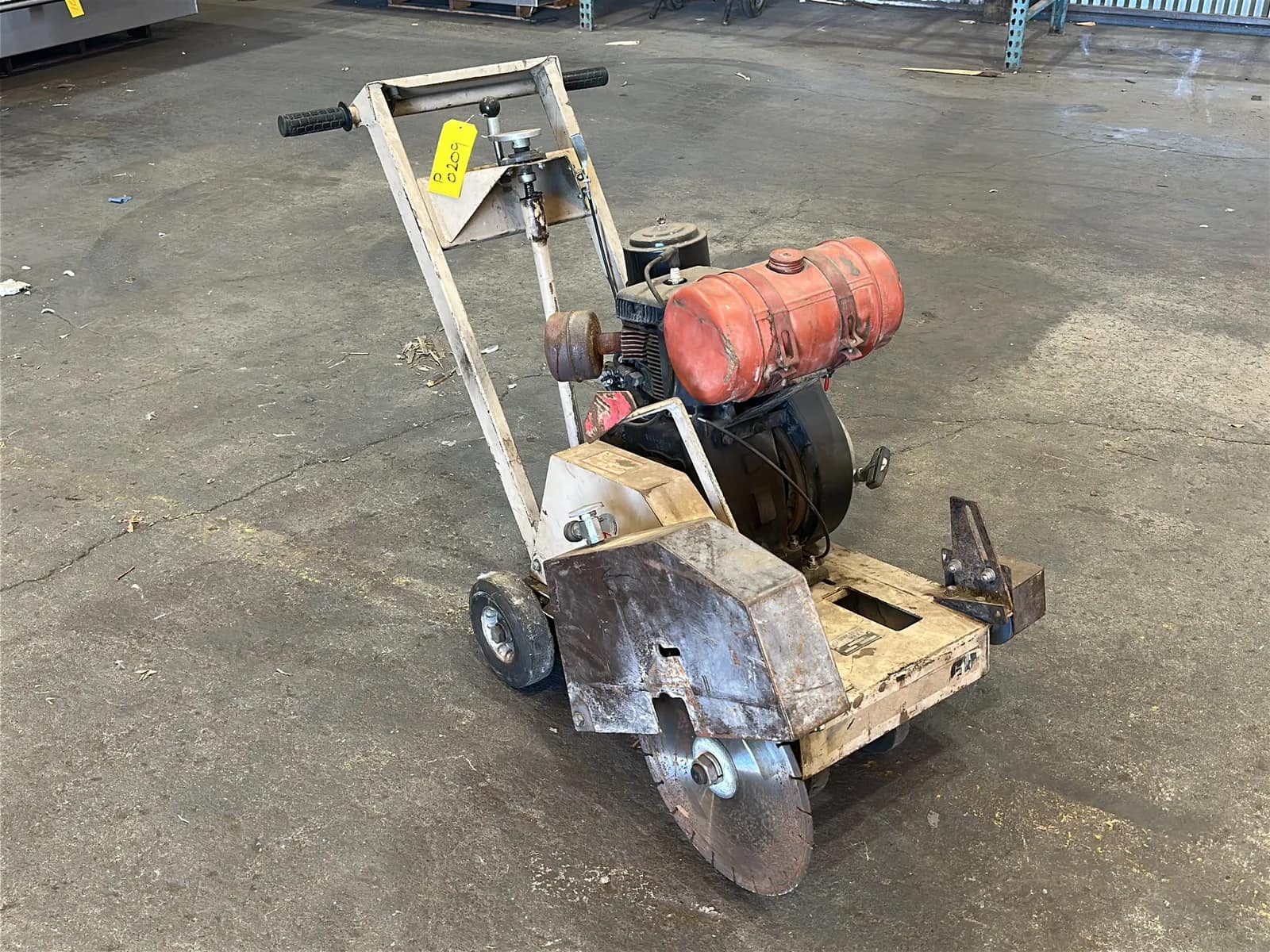 EDCO Model DS16-W Gas-Powered Walk Behind Concrete Saw, photo 3 of 14