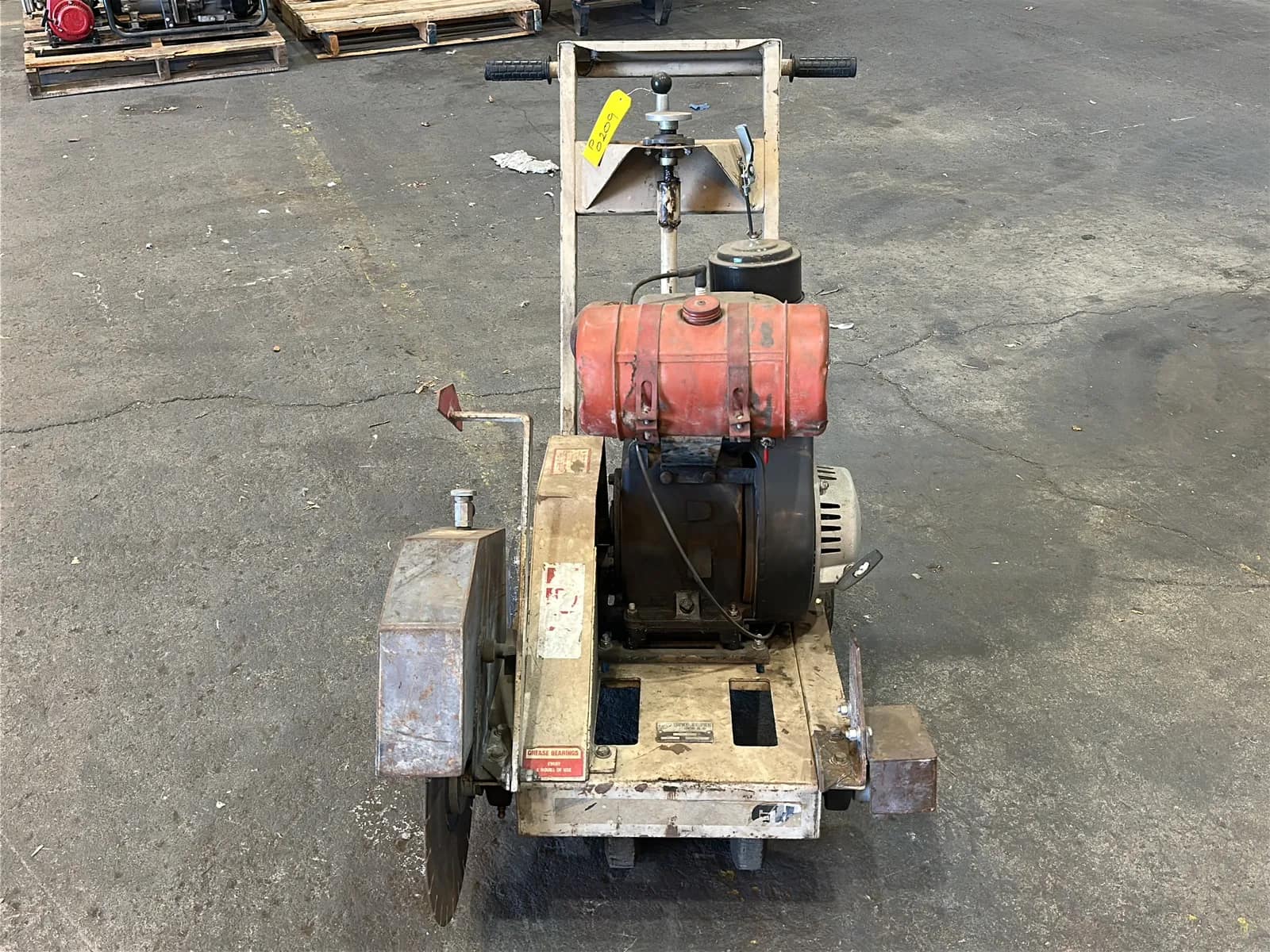 EDCO Model DS16-W Gas-Powered Walk Behind Concrete Saw, photo 2 of 14