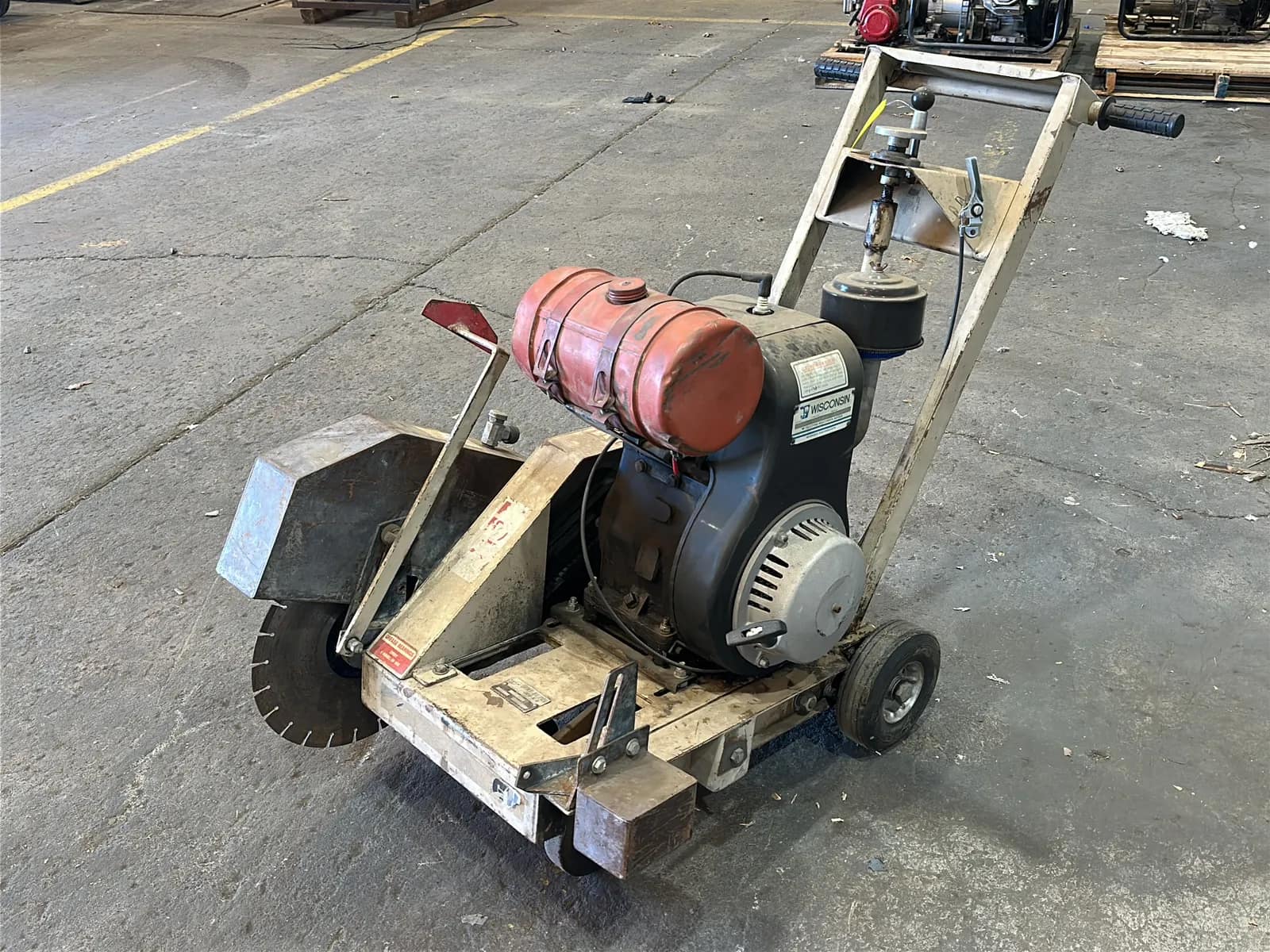 EDCO Model DS16-W Gas-Powered Walk Behind Concrete Saw, photo 1 of 14