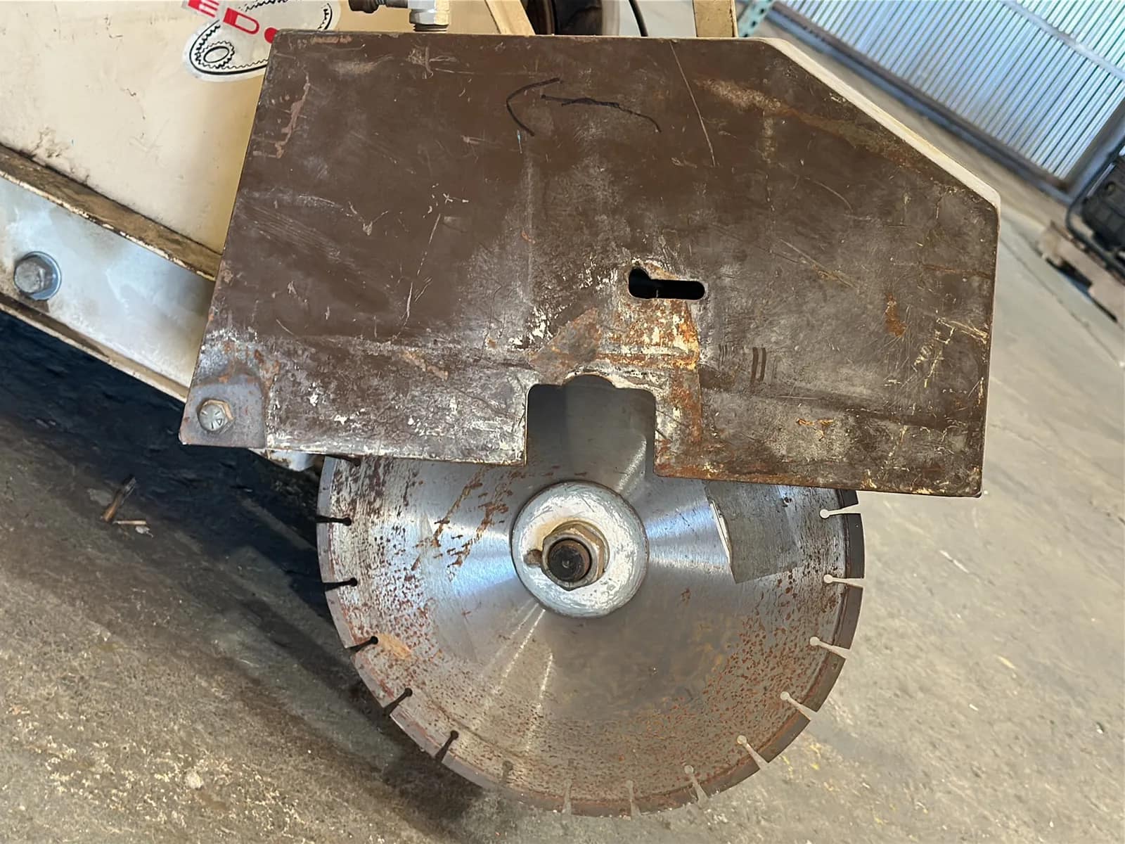 EDCO Model DS16-W Gas-Powered Walk Behind Concrete Saw, photo 13 of 14