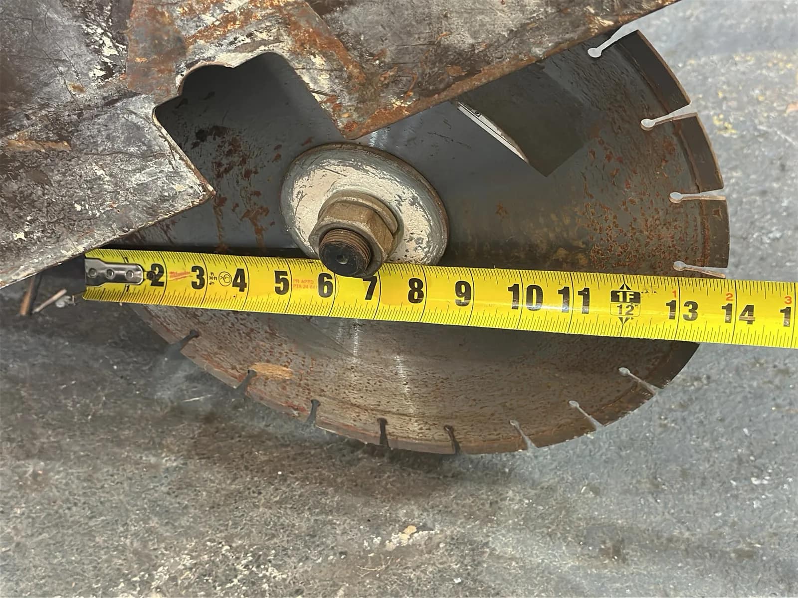 EDCO Model DS16-W Gas-Powered Walk Behind Concrete Saw, photo 14 of 14