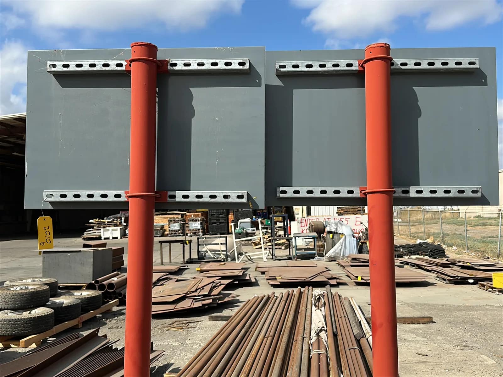 (2) Steel Signs, photo 4 of 4