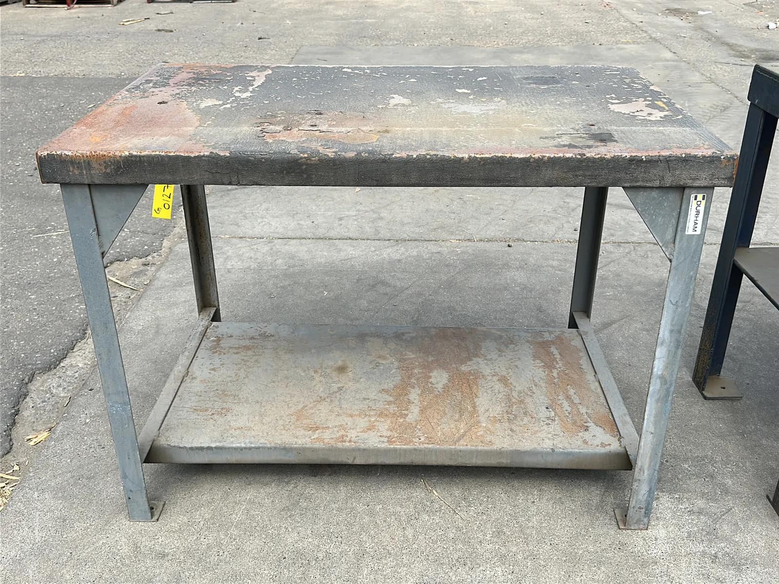 (2) Steel Tables, photo 4 of 5