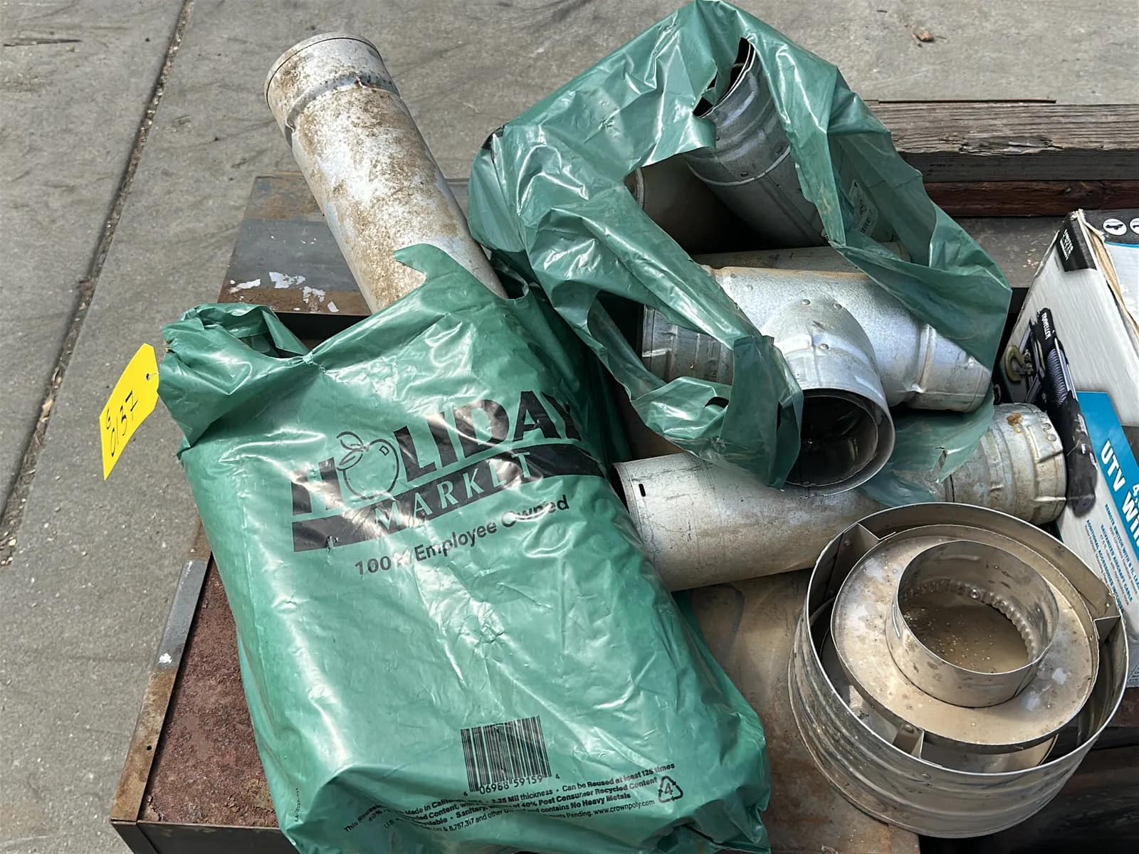 Contents Of Pallet: (2) Wood Burning Furnaces, Traveller 4,500Lb UTV Winch, (2) Car Batteries, And More, photo 5 of 10