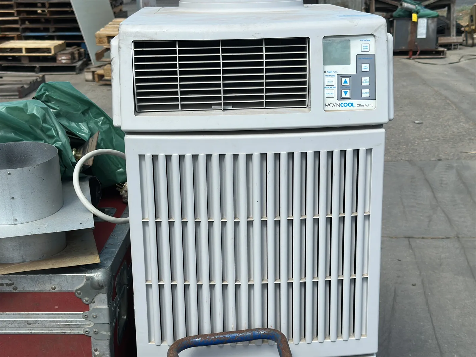 Contents Of Pallet: MovinCool Office Pro 18, Air Tool Store Air Compressor, Keal Case, And More, photo 3 of 7