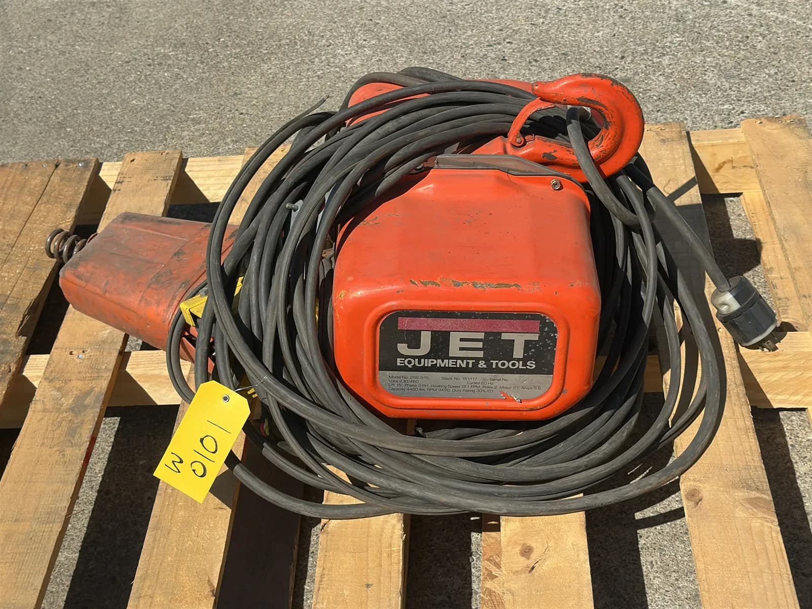 Jet 2 Ton Capacity Chain Hoist, photo 4 of 9
