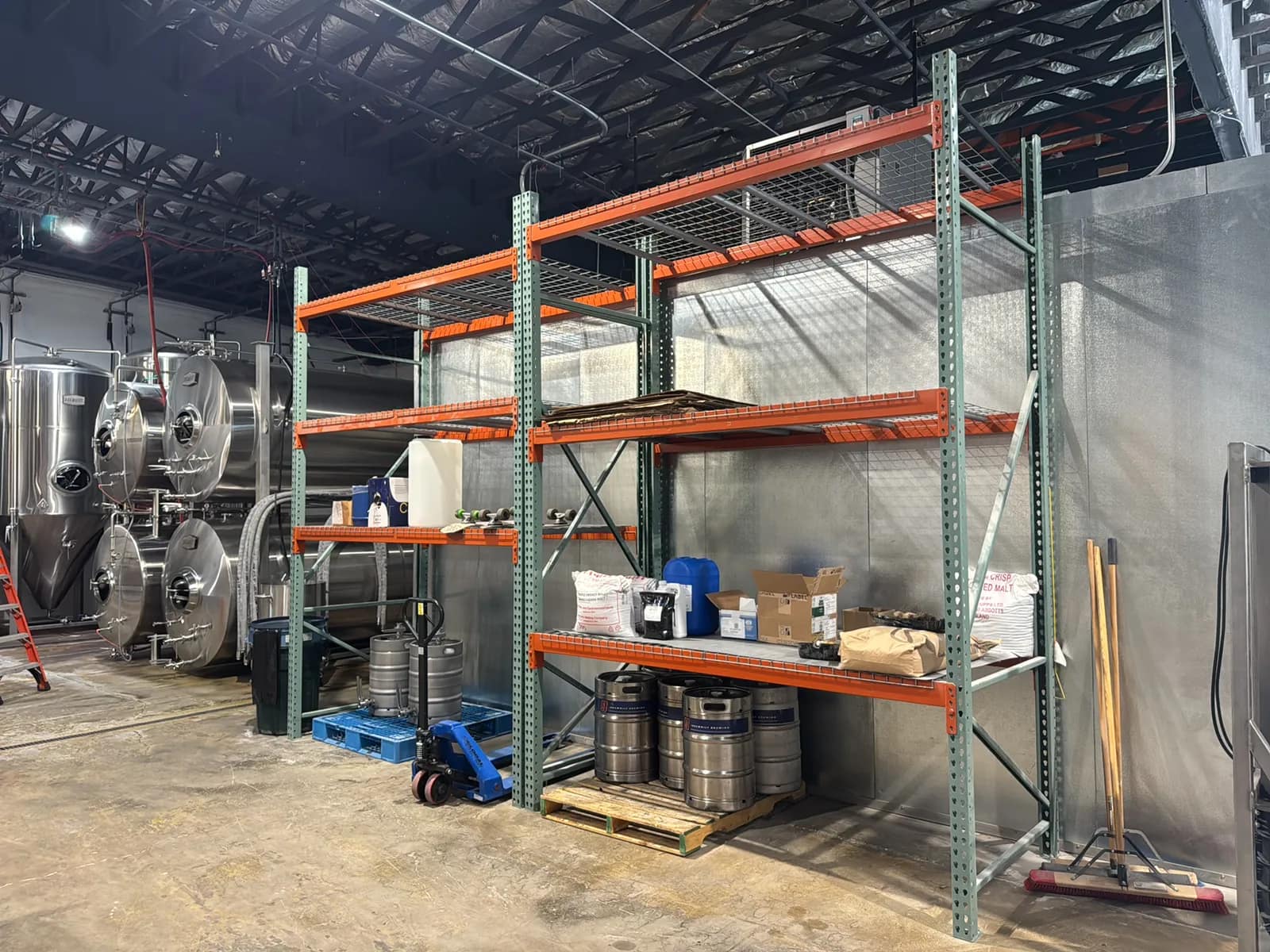 (2) Sections Of Pallet Racking (Contents Not Included), photo 1 of 10