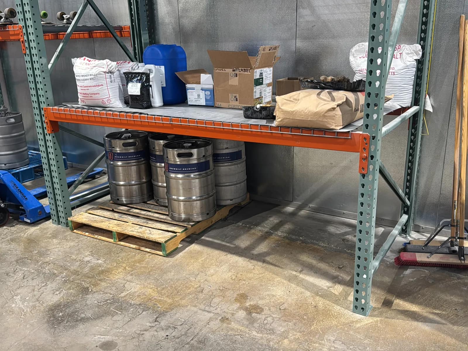 (2) Sections Of Pallet Racking (Contents Not Included), photo 2 of 10