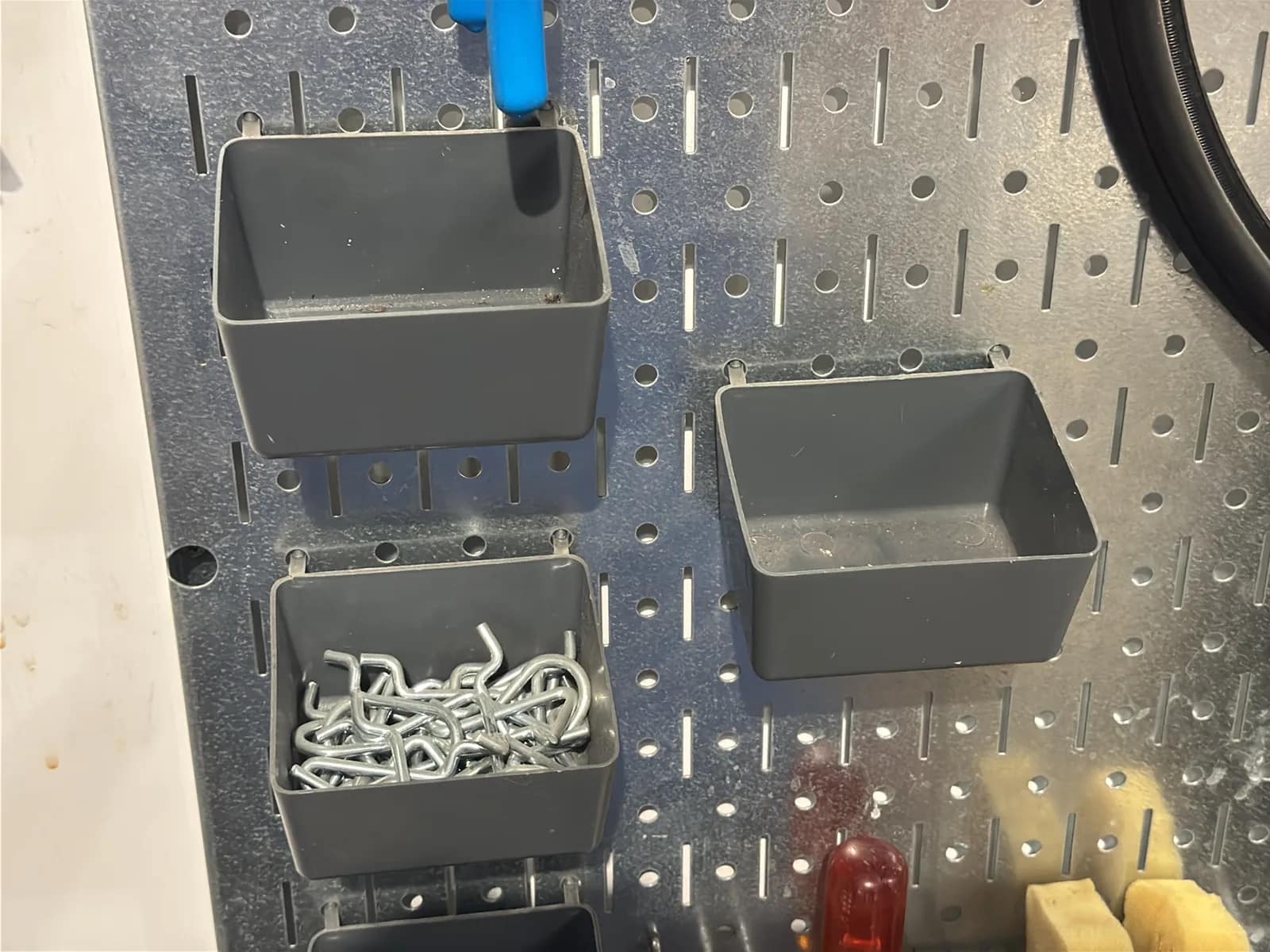 Steel Pegboard And Contents: Tools, Cleaning Brushes, And Gasket, photo 6 of 8