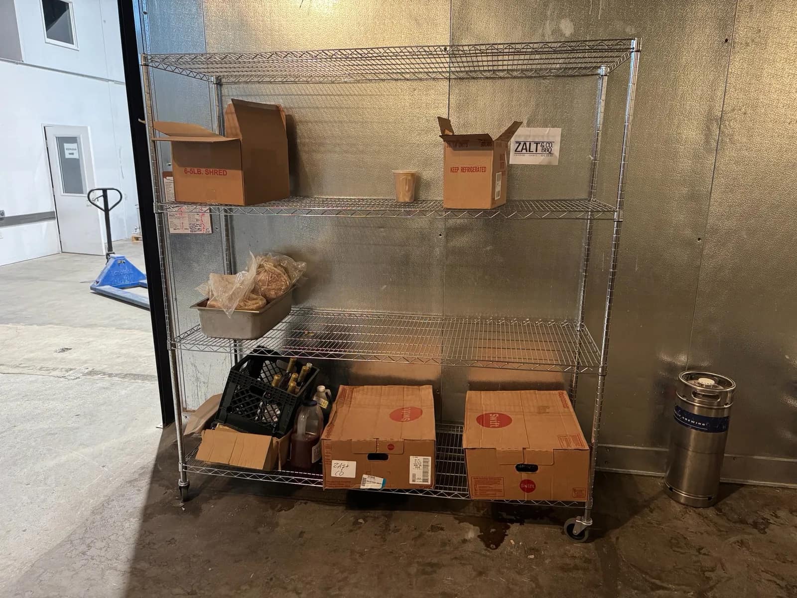 Wire Rack Shelving on Casters (Contents Not Included), photo 1 of 6