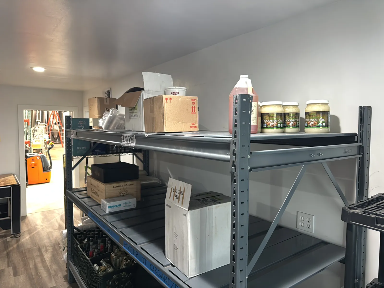 Adjustable Metal Shelving Unit (Contents Not Included), photo 2 of 10