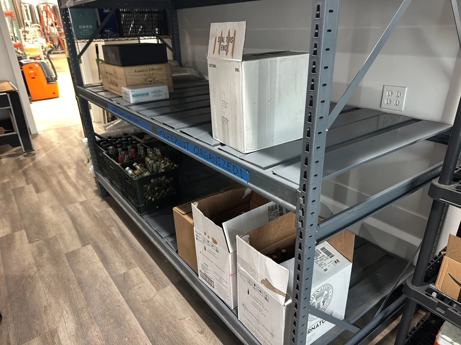 Adjustable Metal Shelving Unit (Contents Not Included), photo 3 of 10