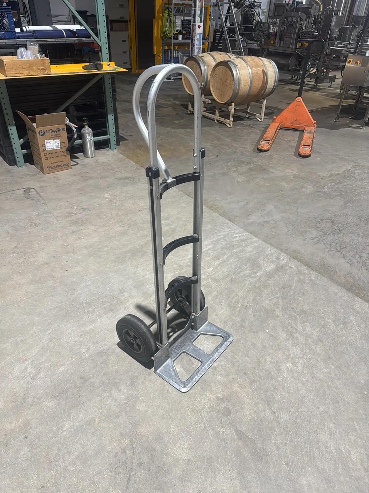 Uline Aluminum Barrel Hand Truck, photo 1 of 7
