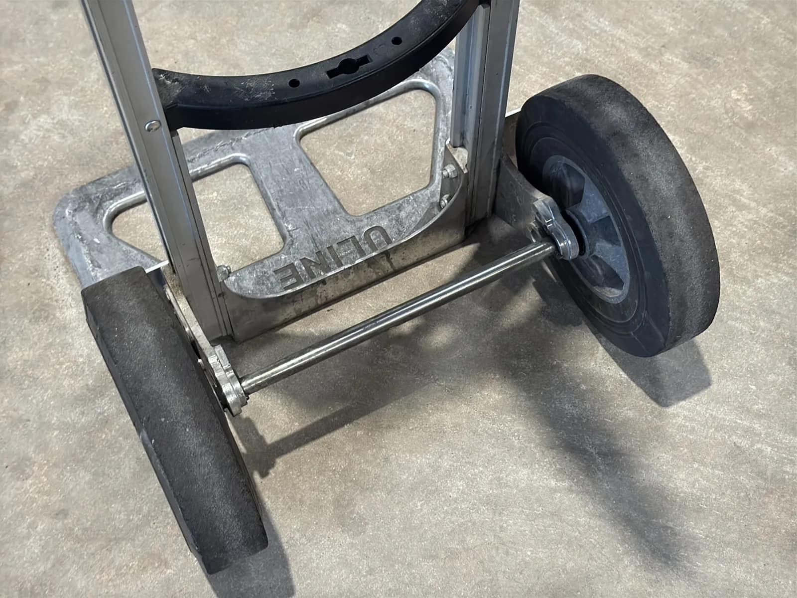 Uline Aluminum Barrel Hand Truck, photo 5 of 7