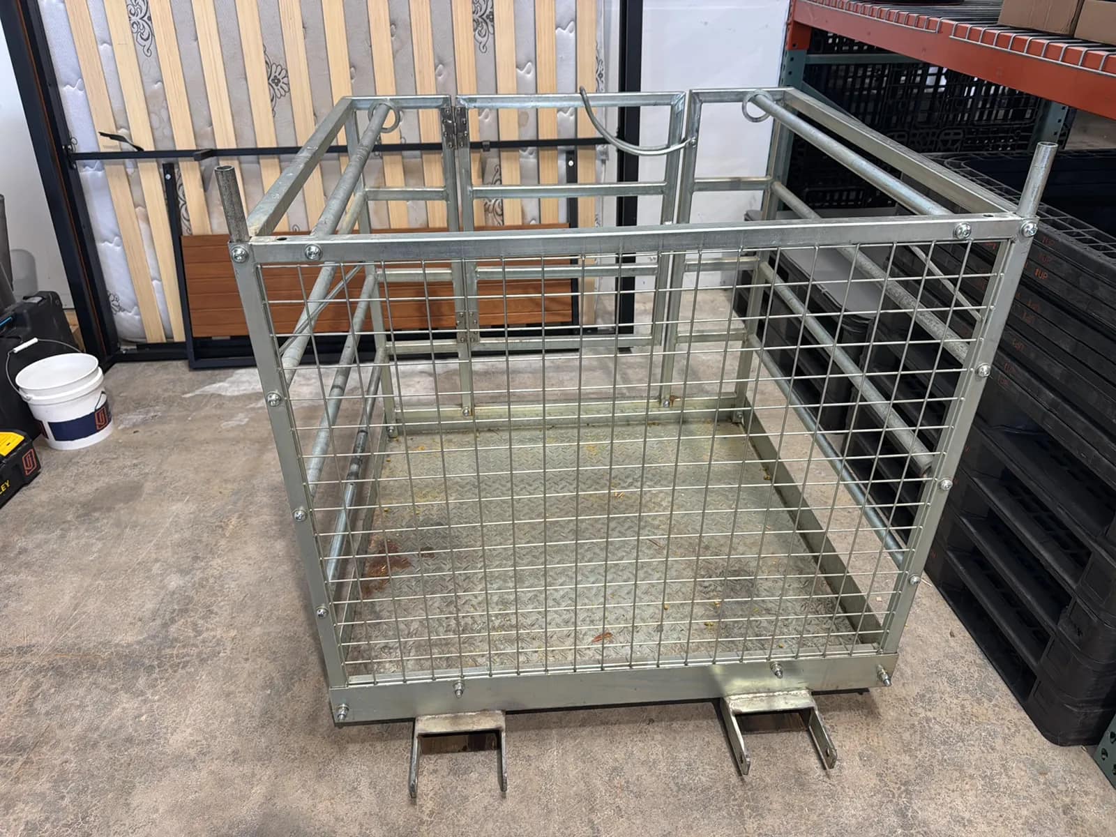 ODAS Aluminum Forklift Man Basket, photo 3 of 11