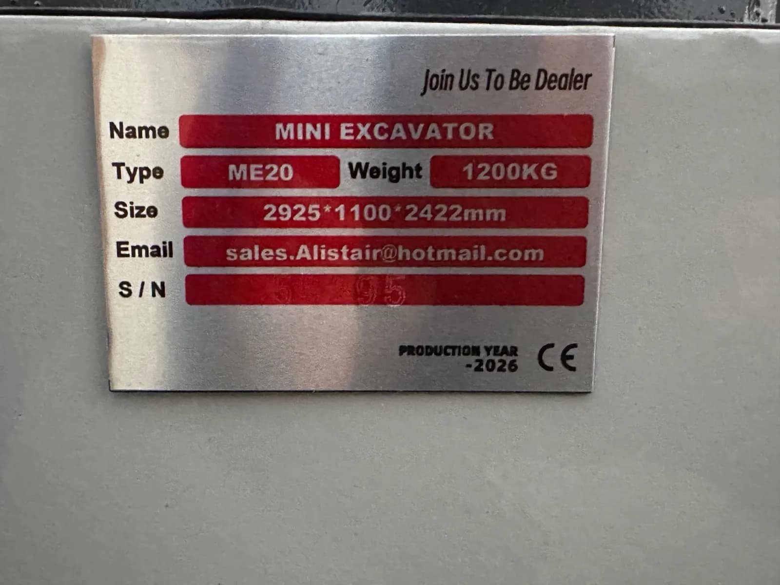 2026 SDLanch ME20 23HP Compact Mini Excavator with Yanmar Diesel Engine (Unused), photo 31 of 34