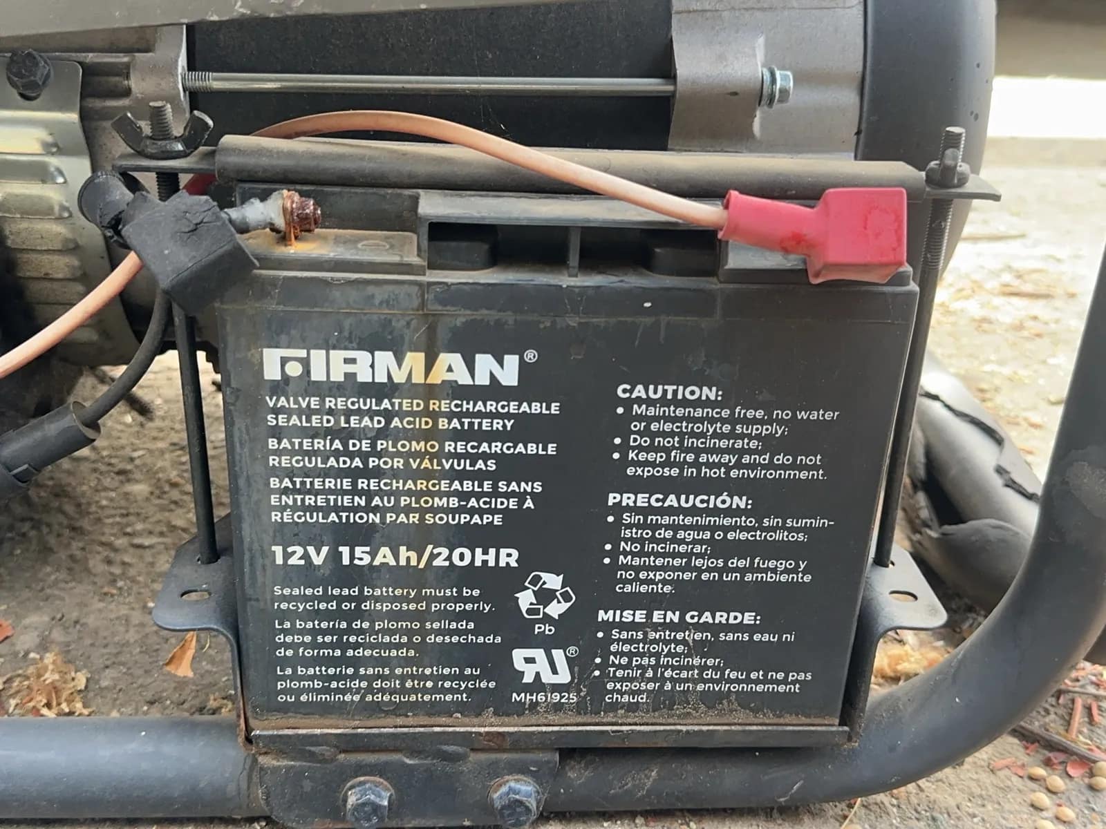 Firman T07573 Tri Fuel Generator, photo 11 of 11