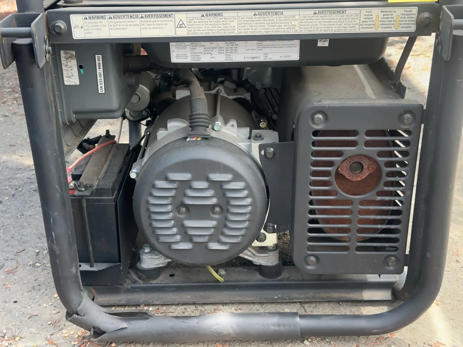 Firman T07573 Tri Fuel Generator, photo 7 of 11