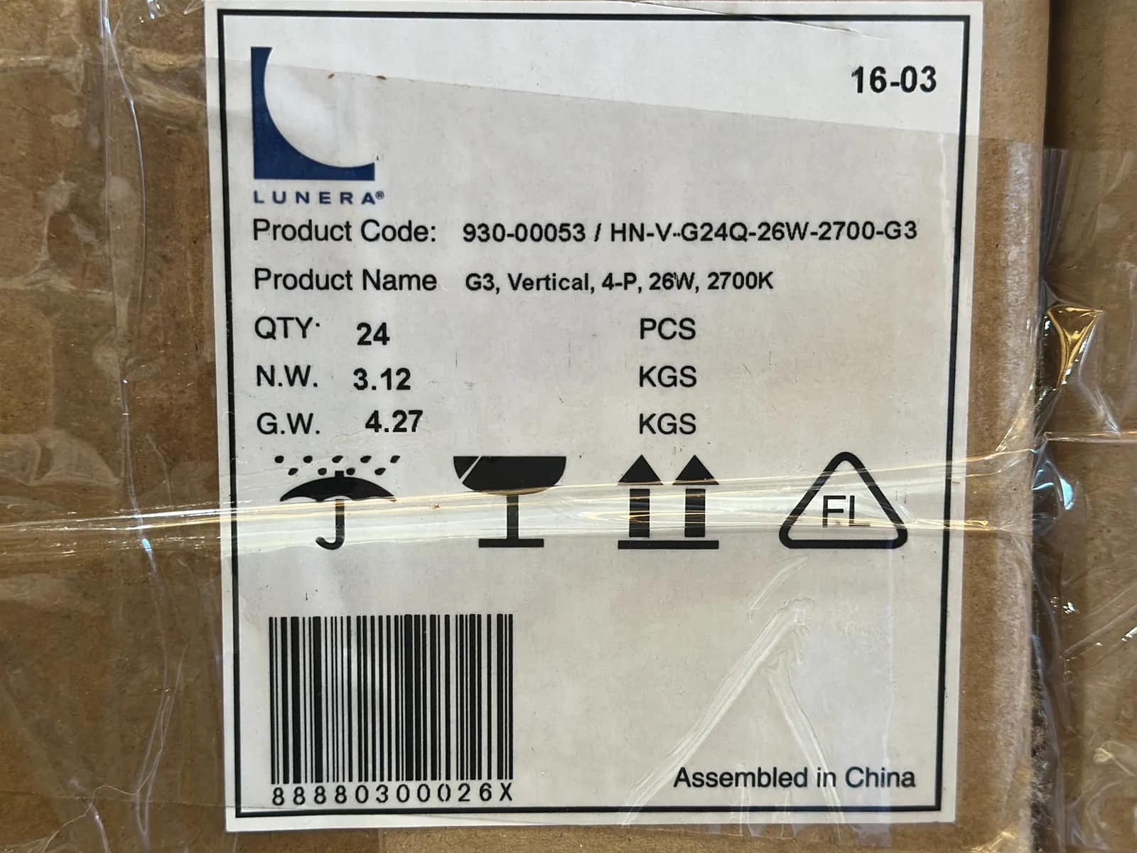 (2880) Lunera LED Vertical Helen Lamps - $103,680 Approximate Retail Value (Unused), photo 2 of 6
