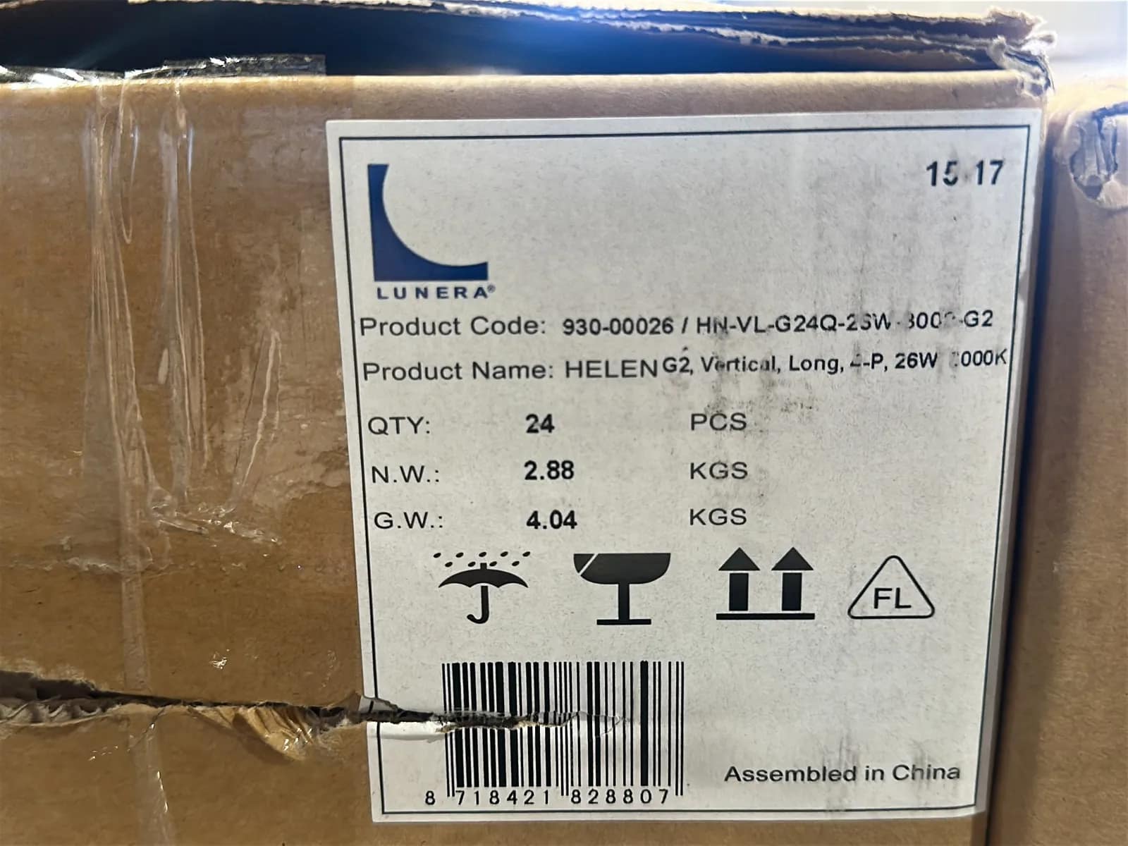 (2880) Lunera LED Vertical Helen Lamps - $103,680 Approximate Retail Value (Unused), photo 6 of 6