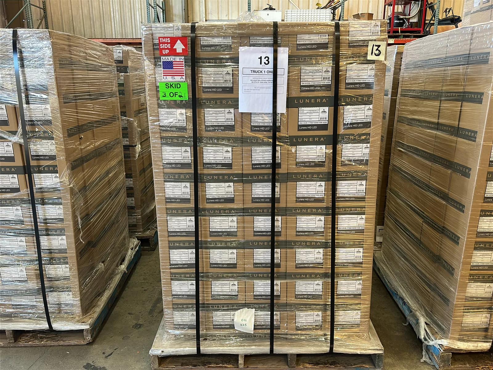 (225) Lunera LED Vertical Susan Lamps 175W/100W/70W E26 - $25,875 Approximate Retail Value (Unused), photo 6 of 6