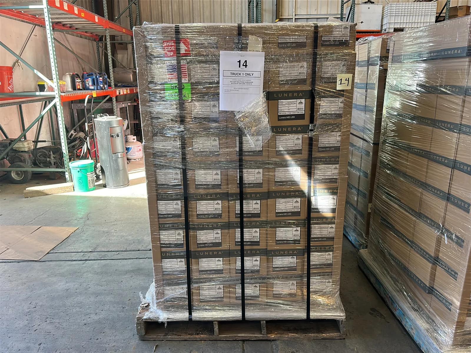 (225) Lunera LED Vertical Susan Lamps 175W/100W/70W E26 - $25,875 Approximate Retail Value (Unused), photo 2 of 5