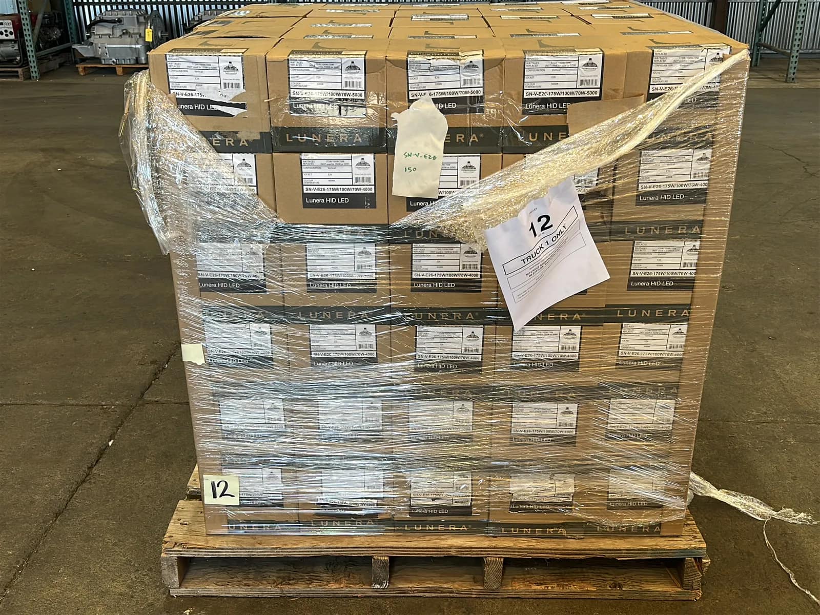 (150) Lunera LED Vertical Susan Lamps 175W/100W/70W E26 - $17,250 Approximate Retail Value (Unused), photo 6 of 6