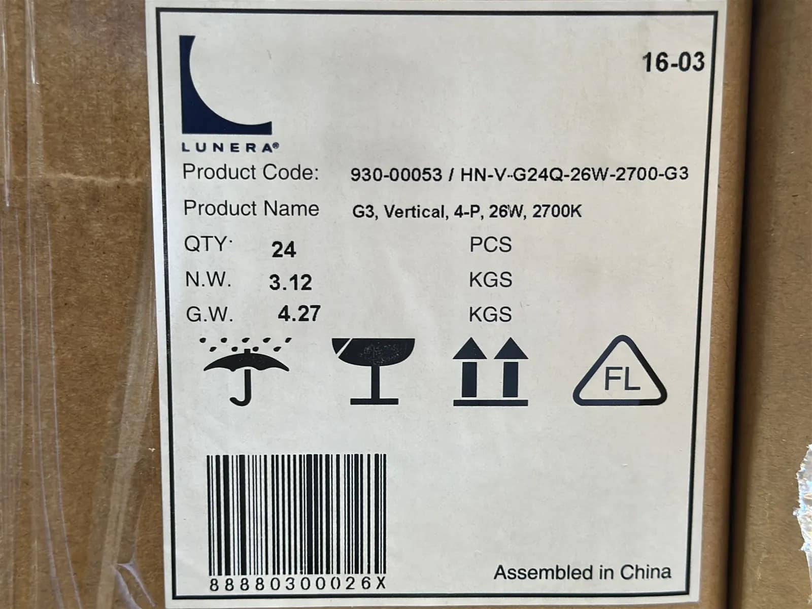 (2880) Lunera LED Vertical Helen Lamps - $103,680 Approximate Retail Value (Unused), photo 2 of 6