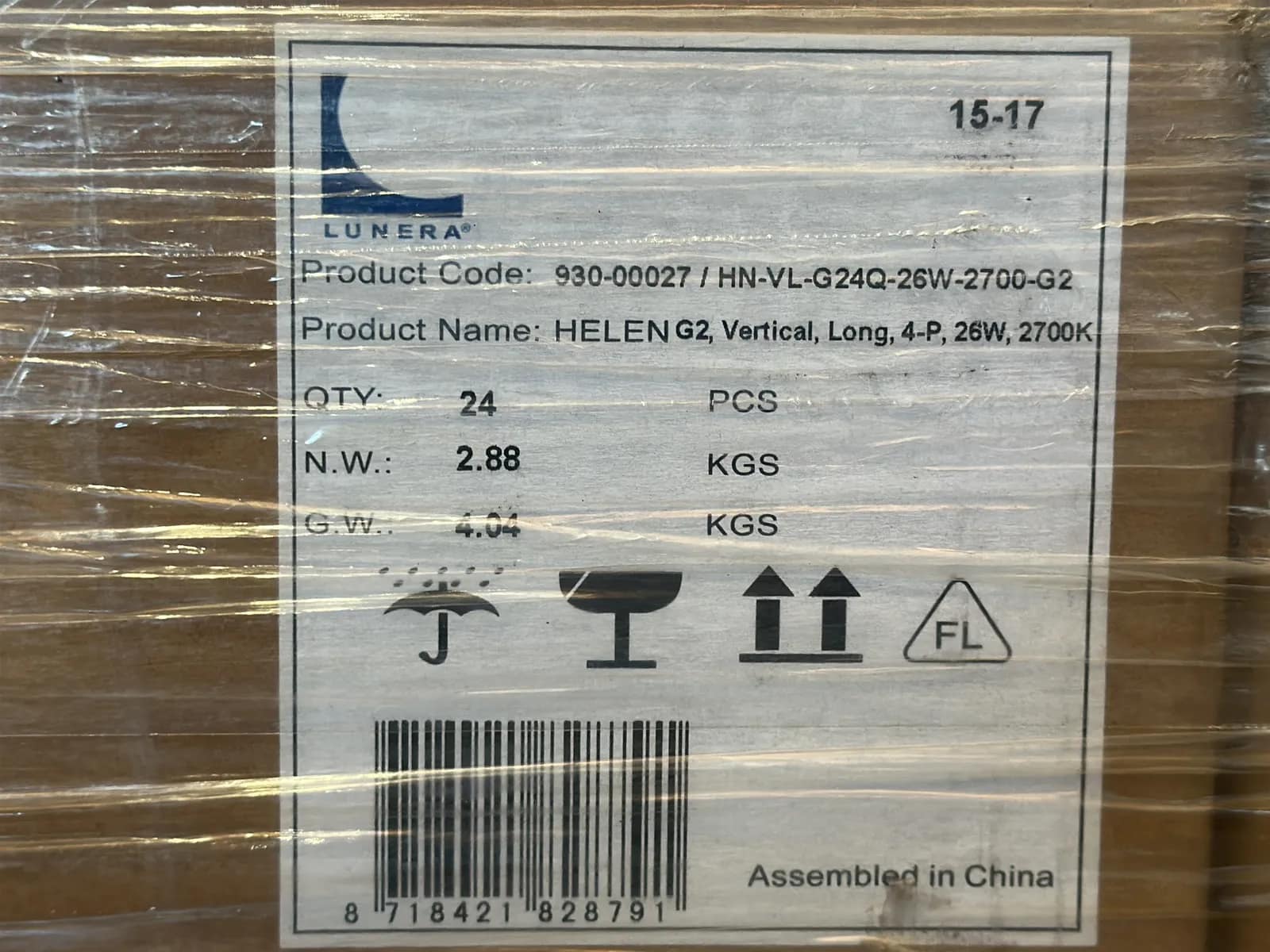 (2880) Lunera LED Vertical Helen Lamps - $103,680 Approximate Retail Value (Unused), photo 3 of 6