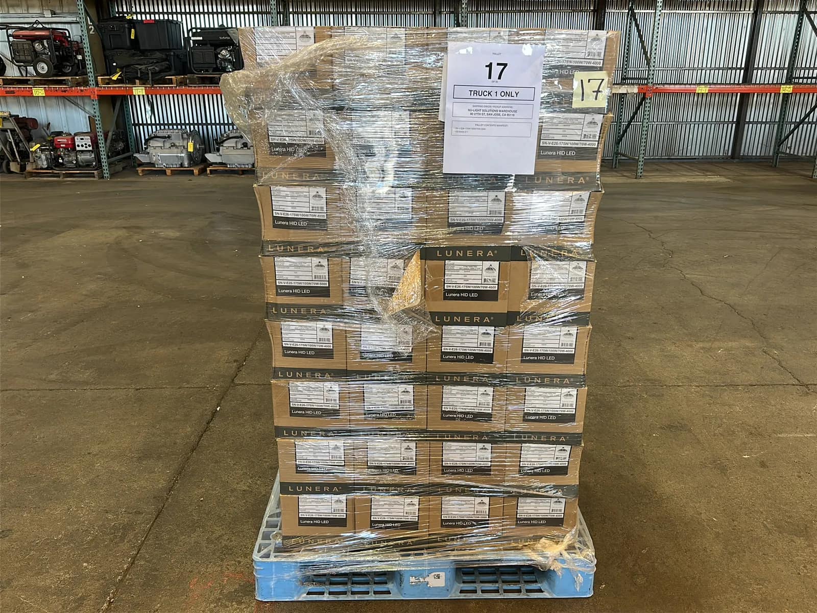 (225) Lunera LED Vertical Susan Lamps 175W/100W/70W E26 - $25,875 Approximate Retail Value (Unused), photo 5 of 6