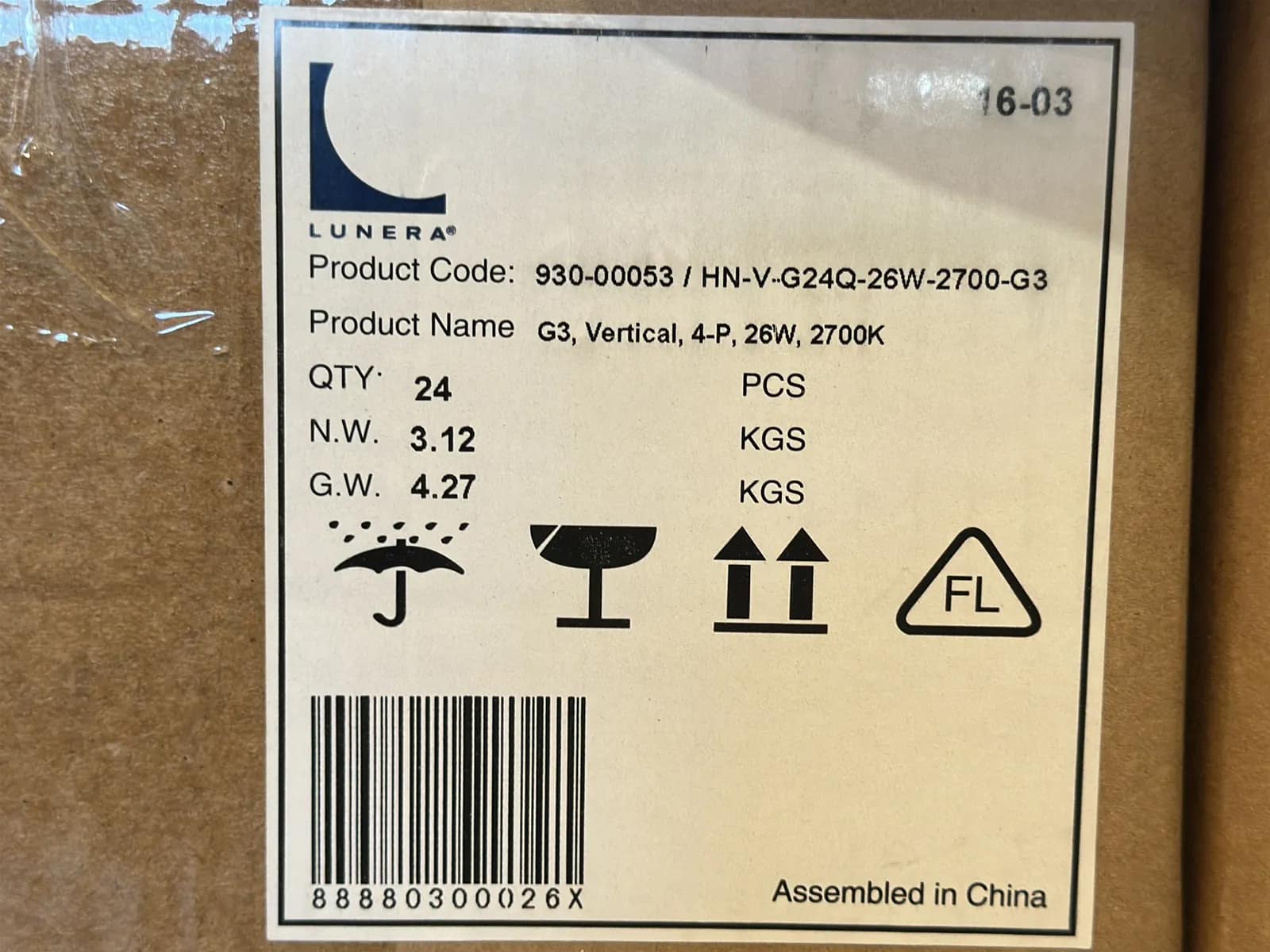 (2880) Lunera LED Vertical Helen Lamps - $103,680 Approximate Retail Value (Unused), photo 3 of 5