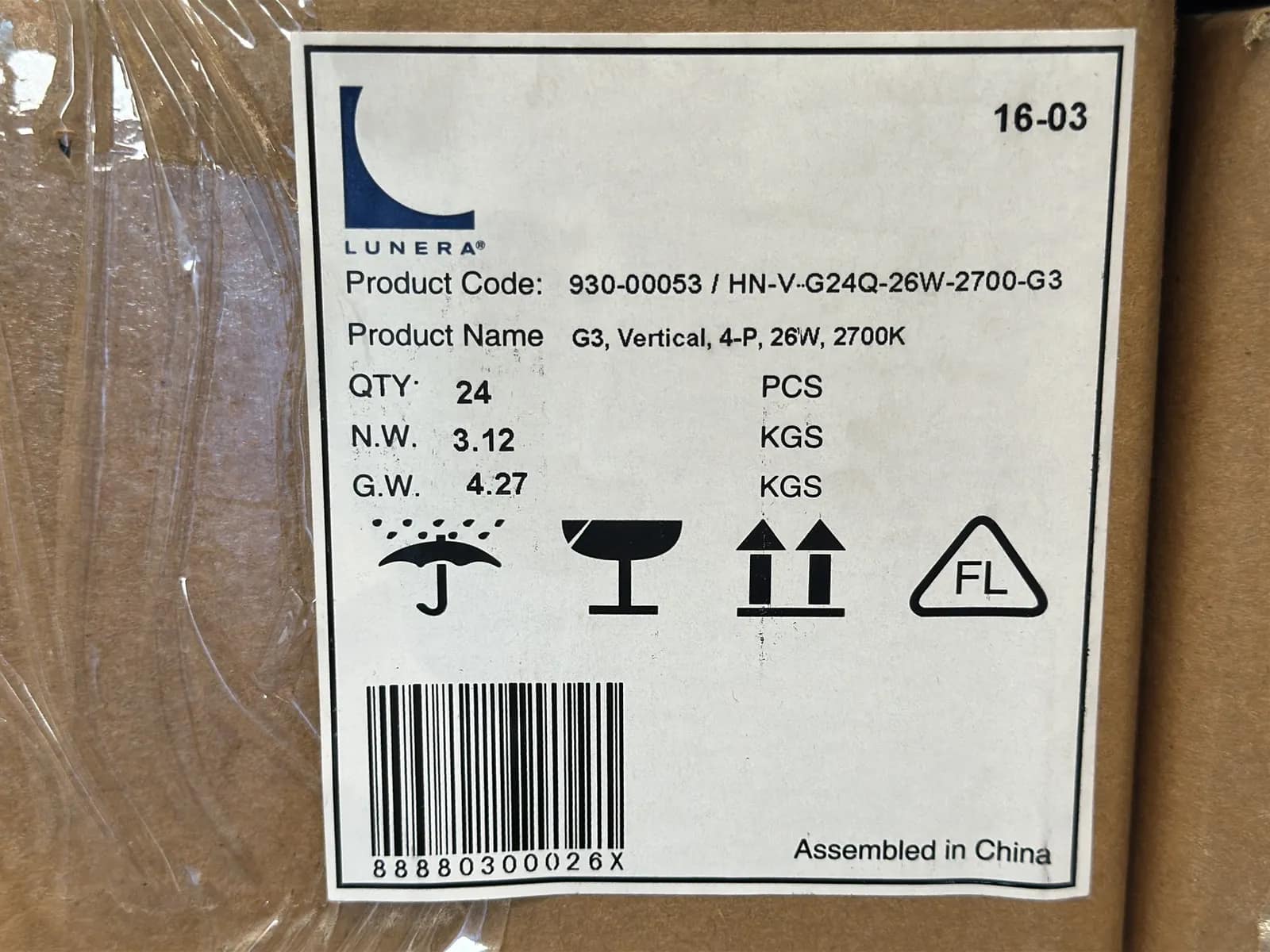 (2880) Lunera LED Vertical Helen Lamps - $103,680 Approximate Retail Value (Unused), photo 2 of 5