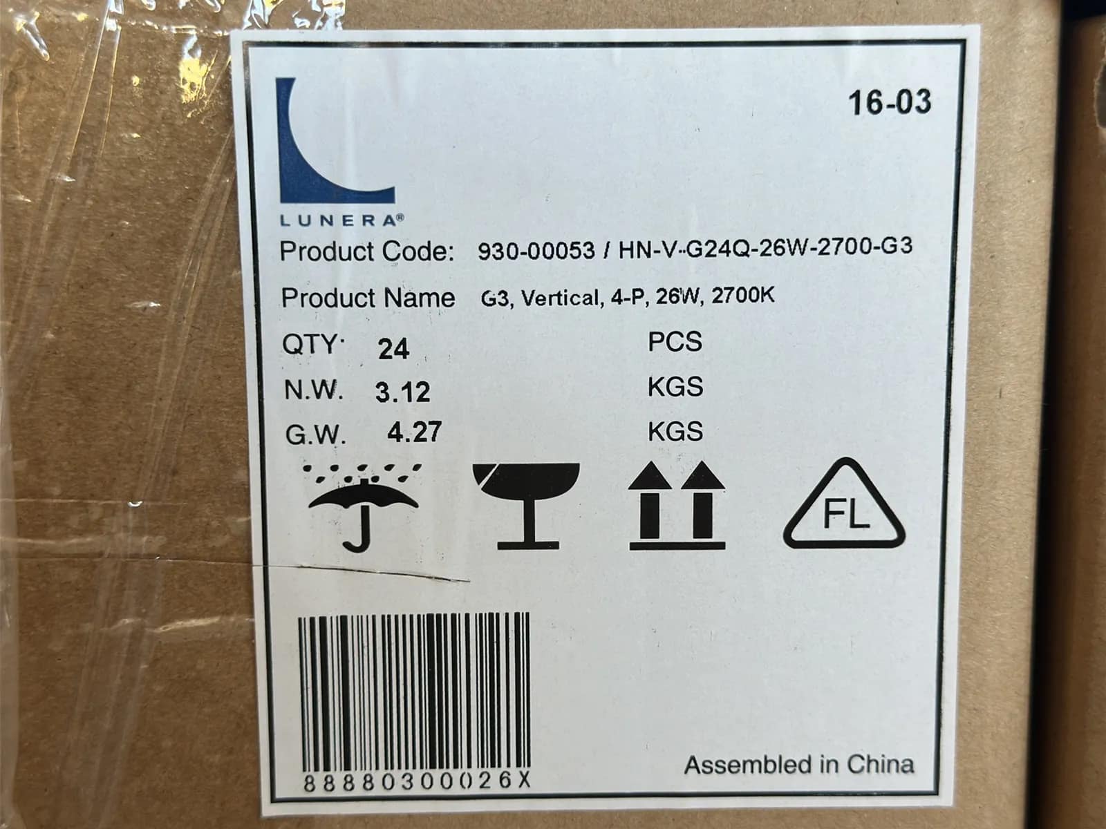(2880) Lunera LED Vertical Helen Lamps - $103,680 Approximate Retail Value (Unused), photo 3 of 4