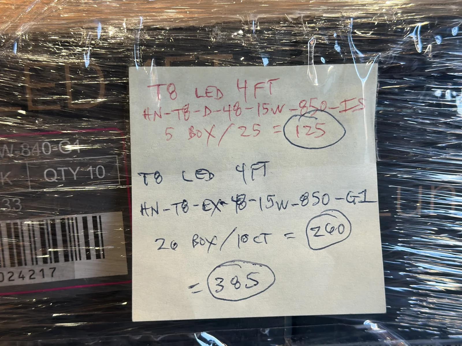 (385) Lunera 4' LED Straight Tube Light Bulbs - $5,775 Approximate Retail Value (Unused), photo 14 of 14
