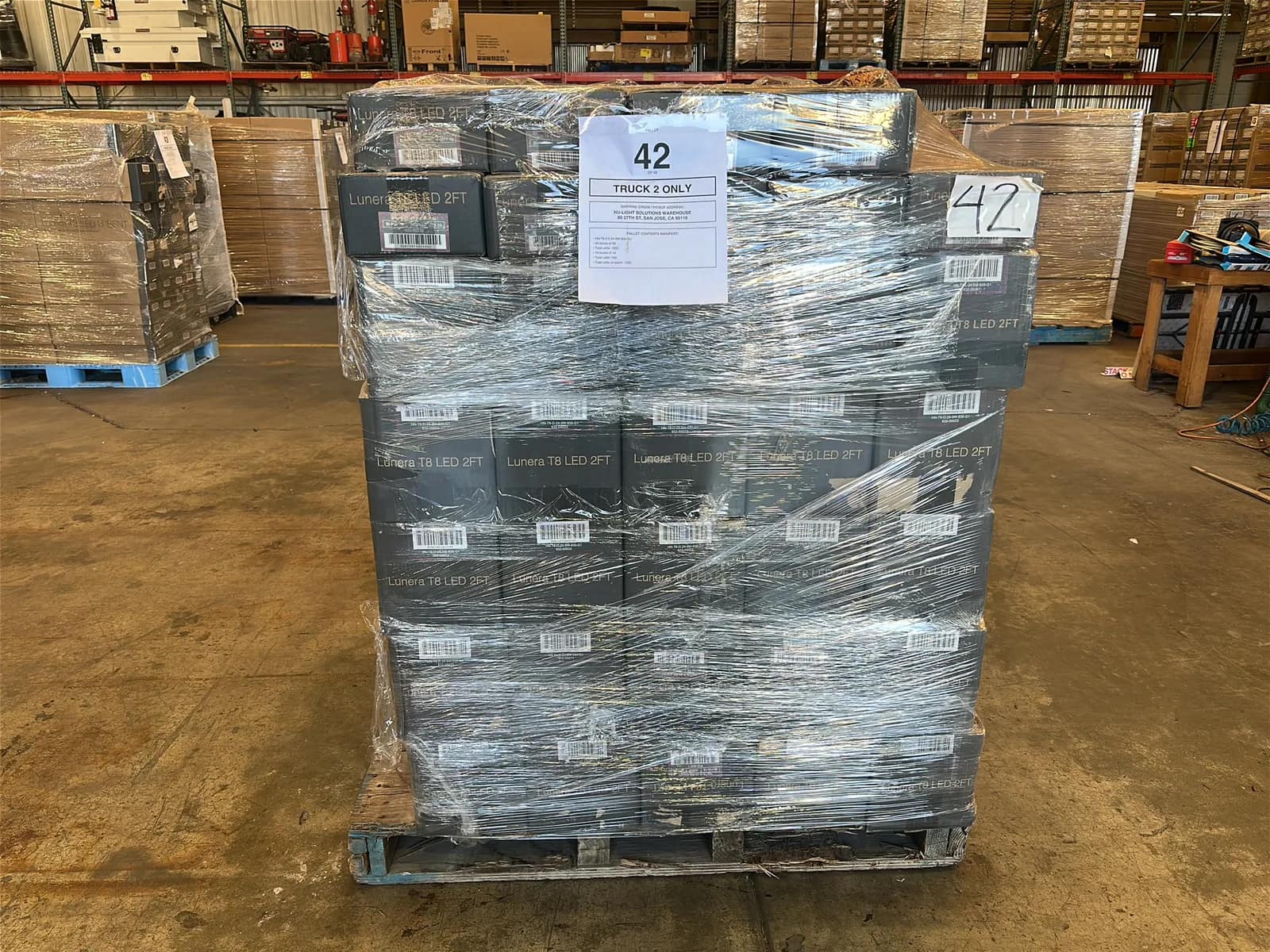 (1390) Lunera 2' LED Straight Tube Light Bulbs - $16,680 Approximate Retail Value (Unused), photo 5 of 7