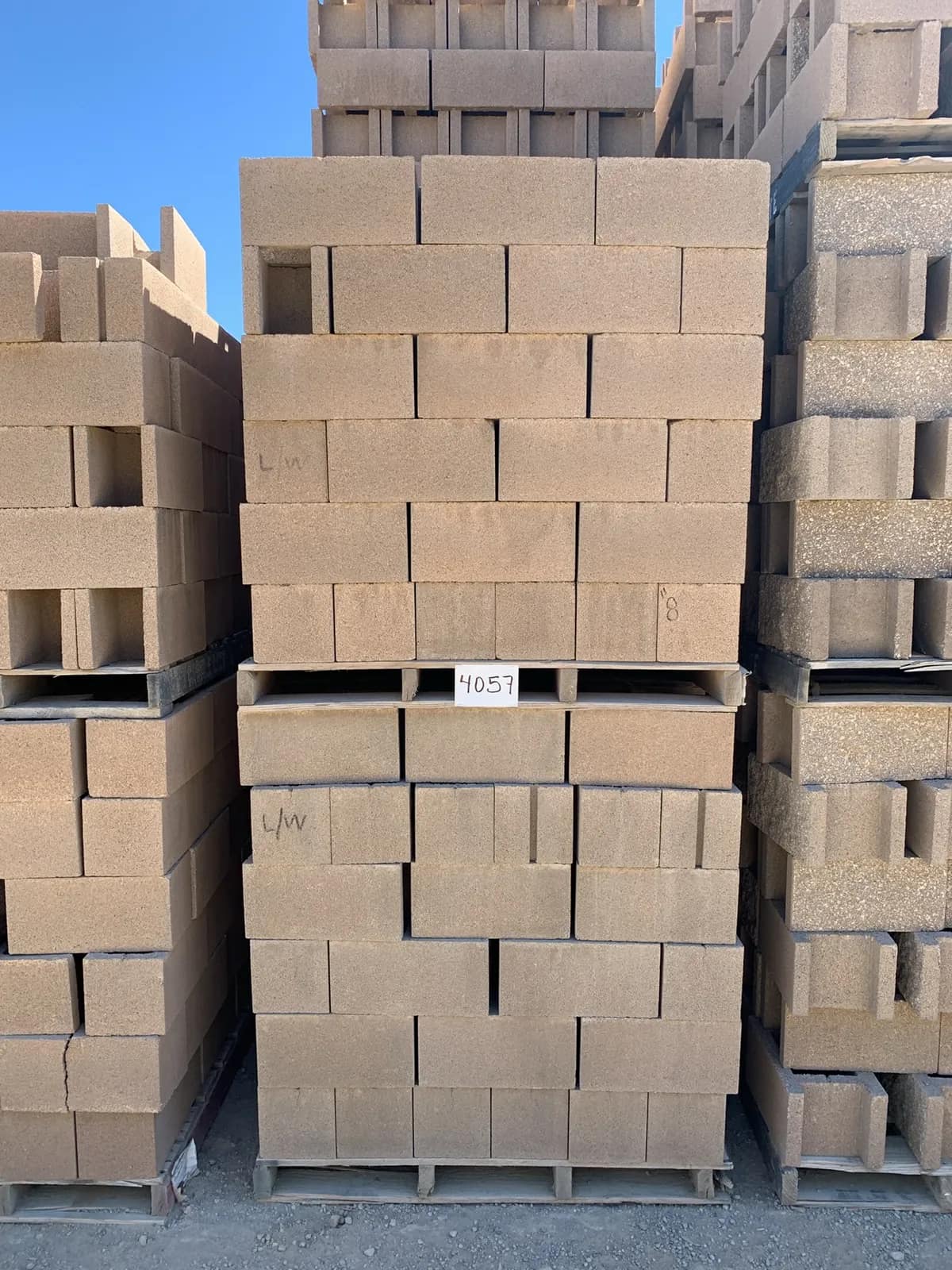 2-pallets-8x8x16-open-end-standard-tan-9750fe