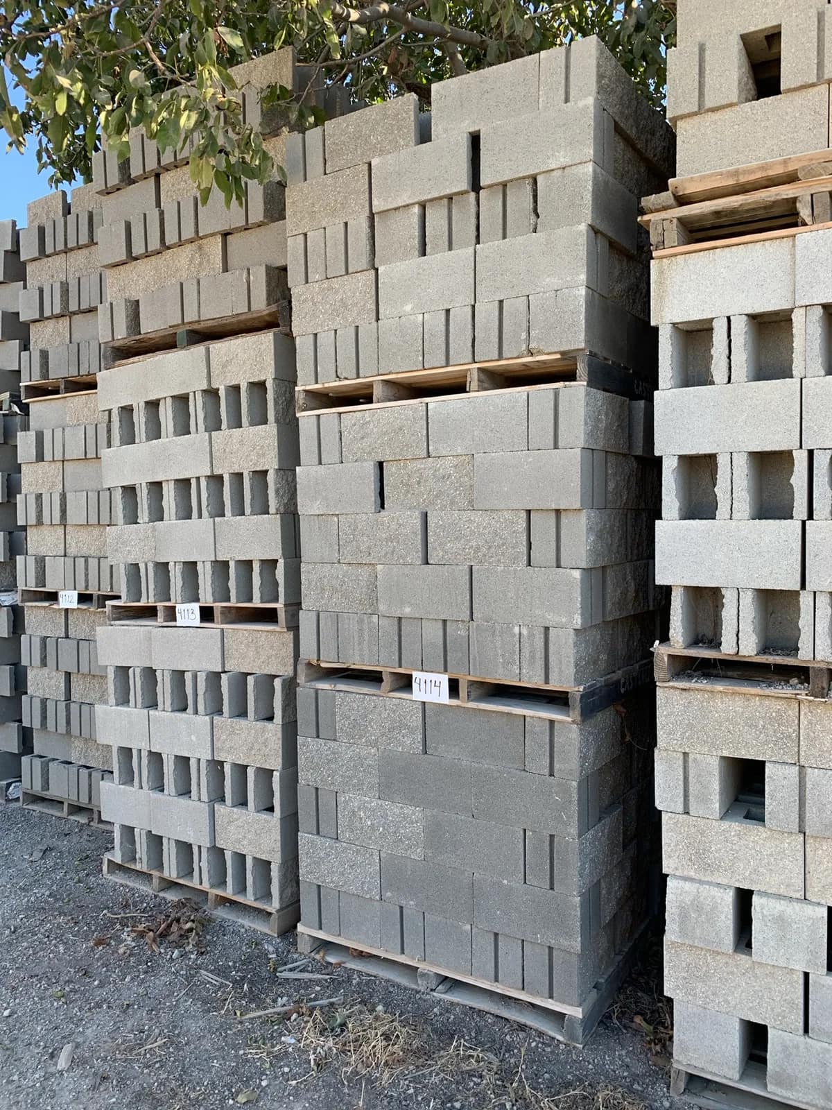 (3) Pallets 8x8x16 Split One Side Open End Standard Gray, photo 3 of 3