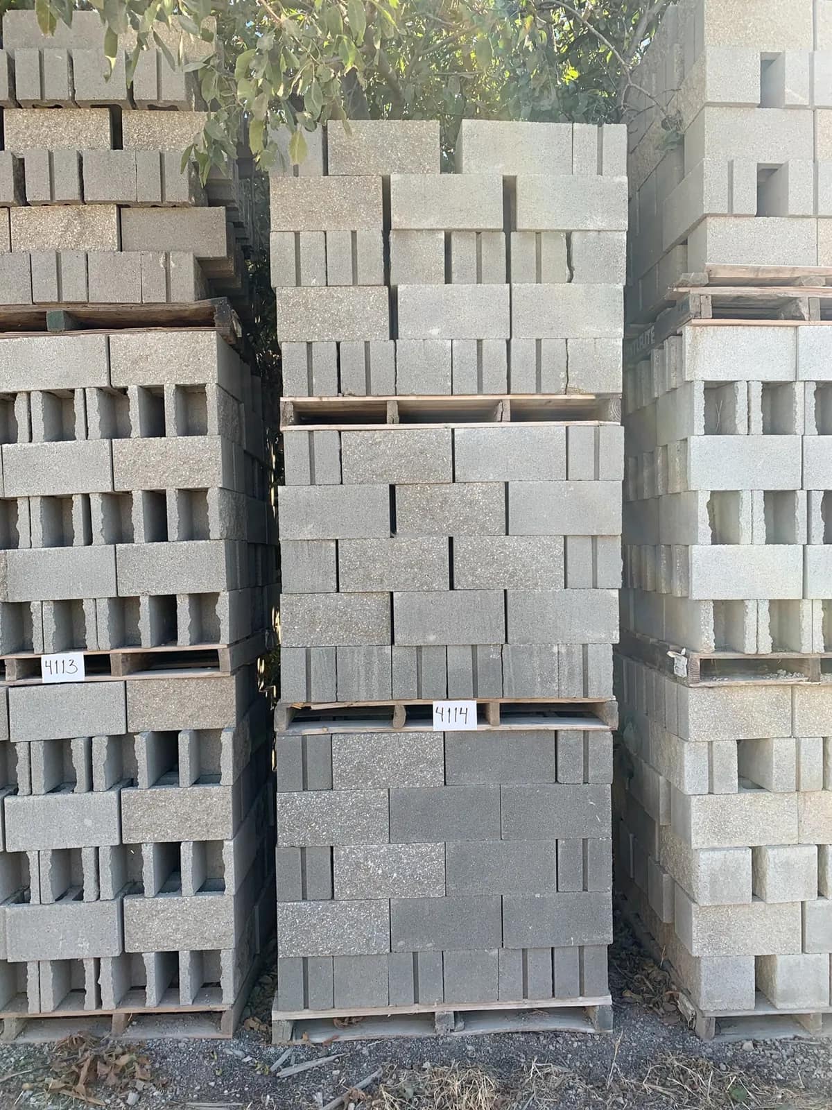 (3) Pallets 8x8x16 Split One Side Open End Standard Gray, photo 2 of 3