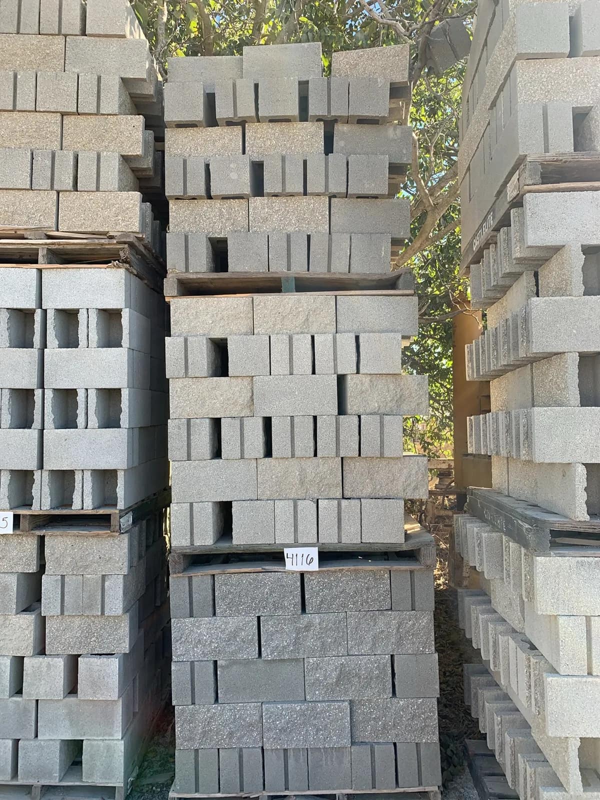 (3) Pallets 8x8x16 Split One Side Open End Standard Gray, photo 2 of 3