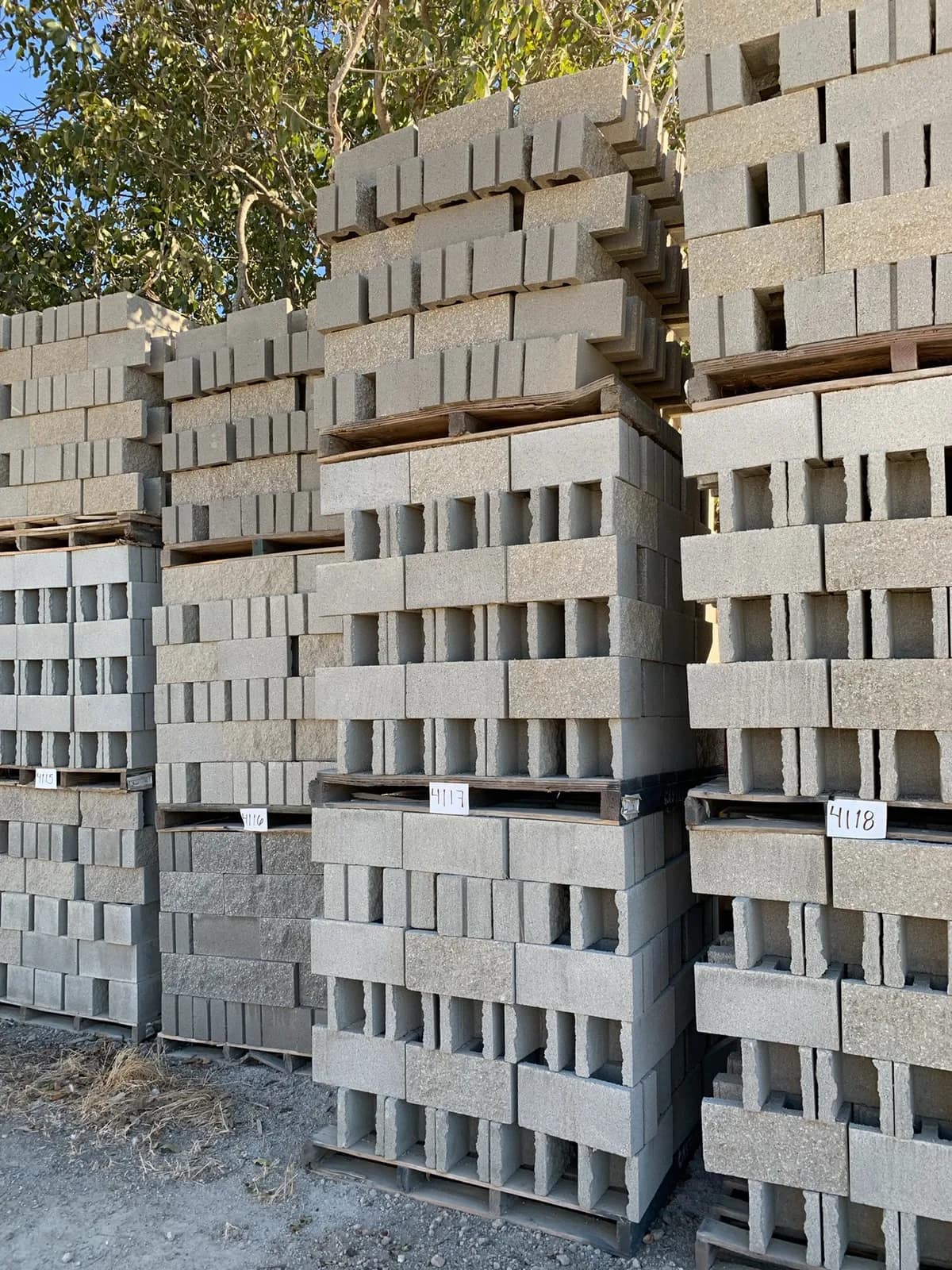 (3) Pallets 8x8x16 Split One Side Open End Standard Gray, photo 3 of 3