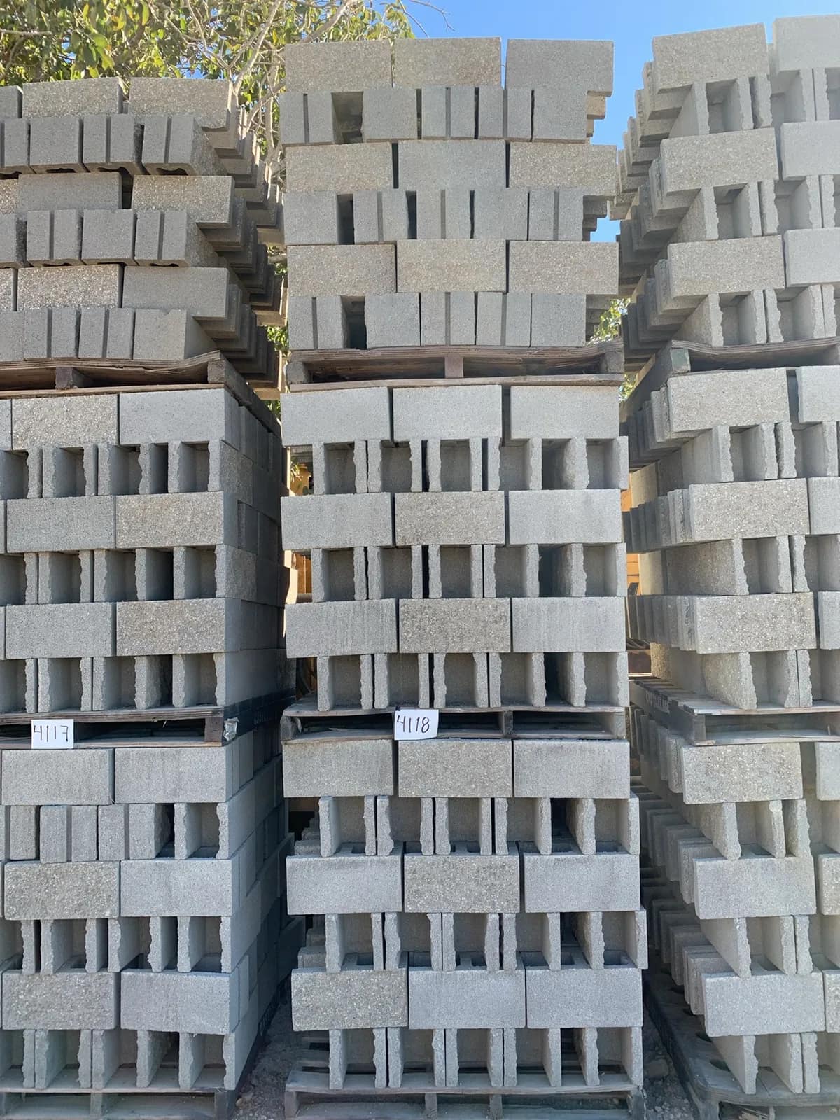 (3) Pallets 8x8x16 Split One Side Open End Standard Gray, photo 2 of 2