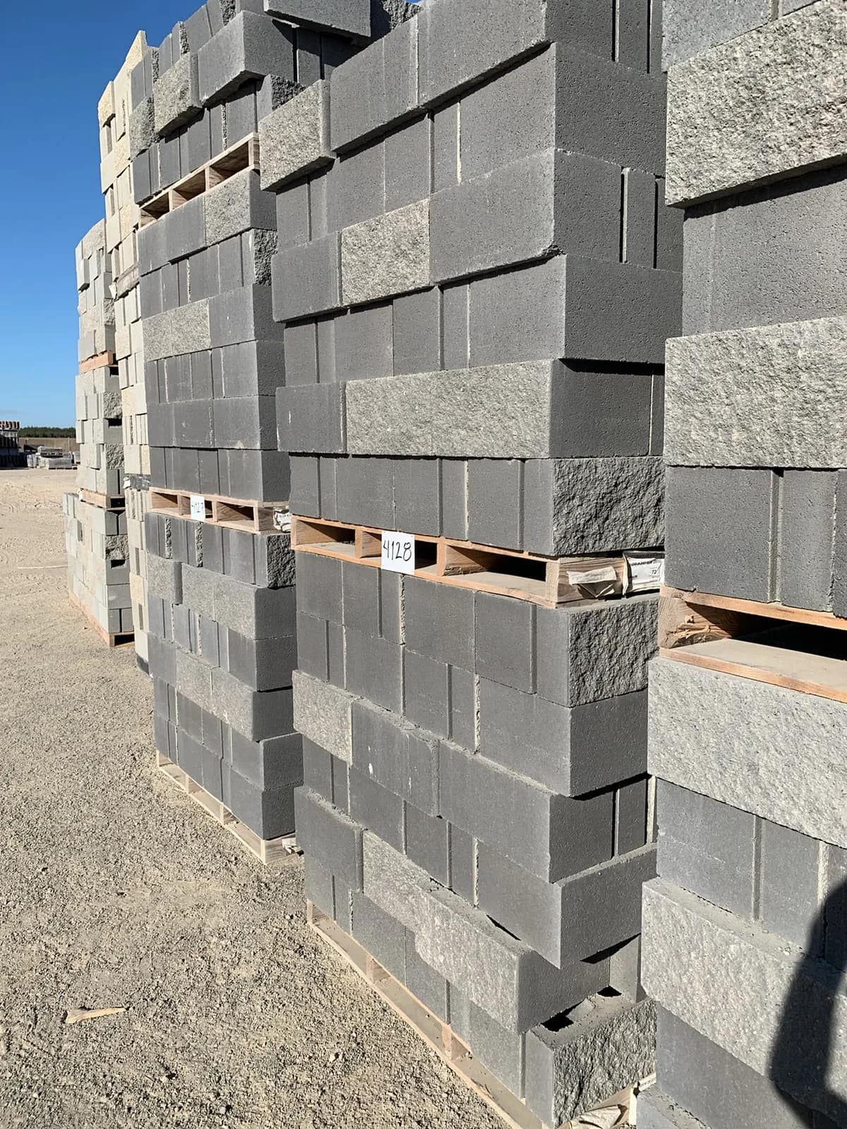 (2) Pallets 12x8x16 Split One Side Open End Standard Charcoal, photo 3 of 3